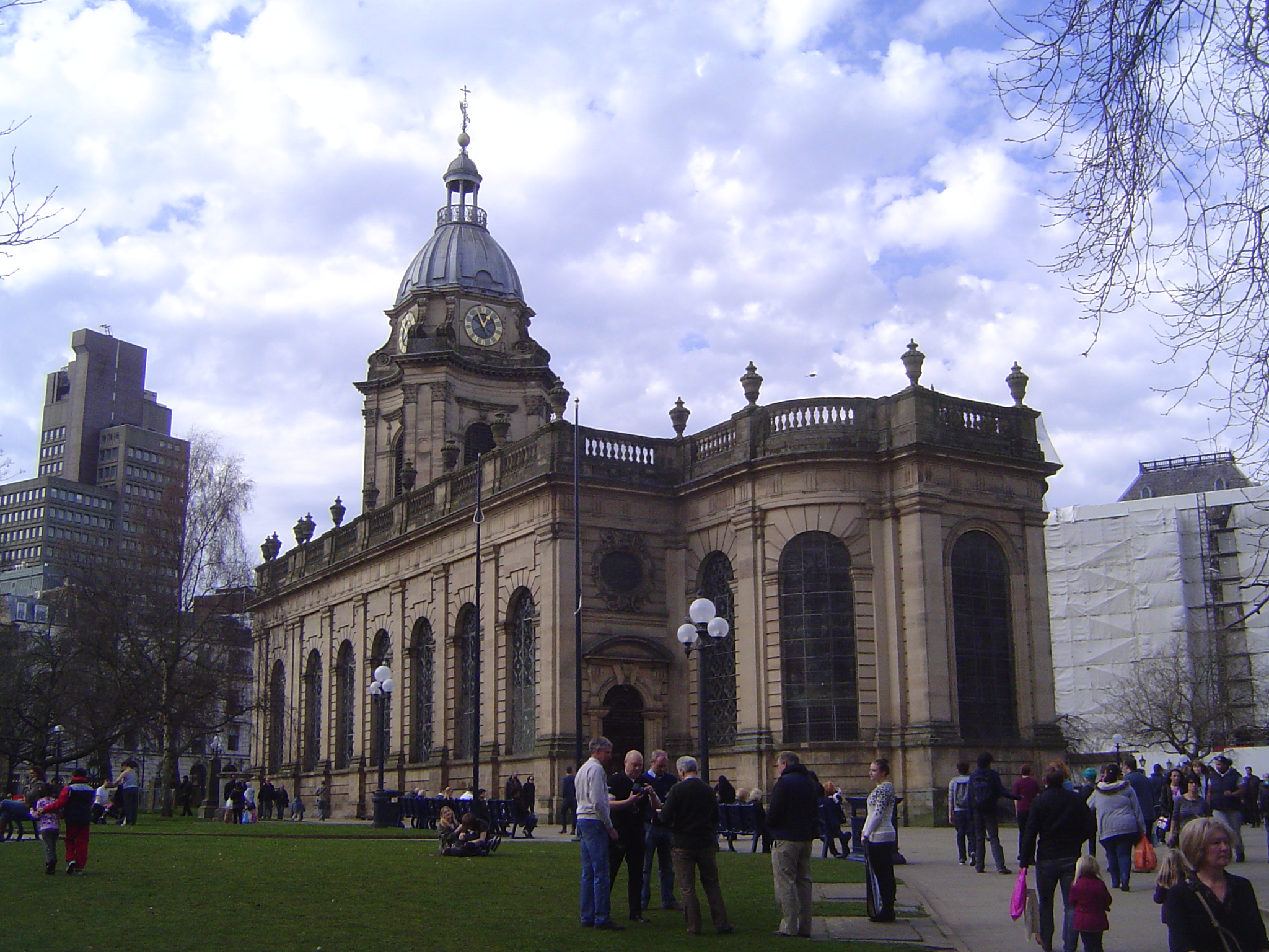 Speaking of churches, here's St. Philip's, built as a church but clasified as a cathedral since 1905, when a new diocese was created. Most o