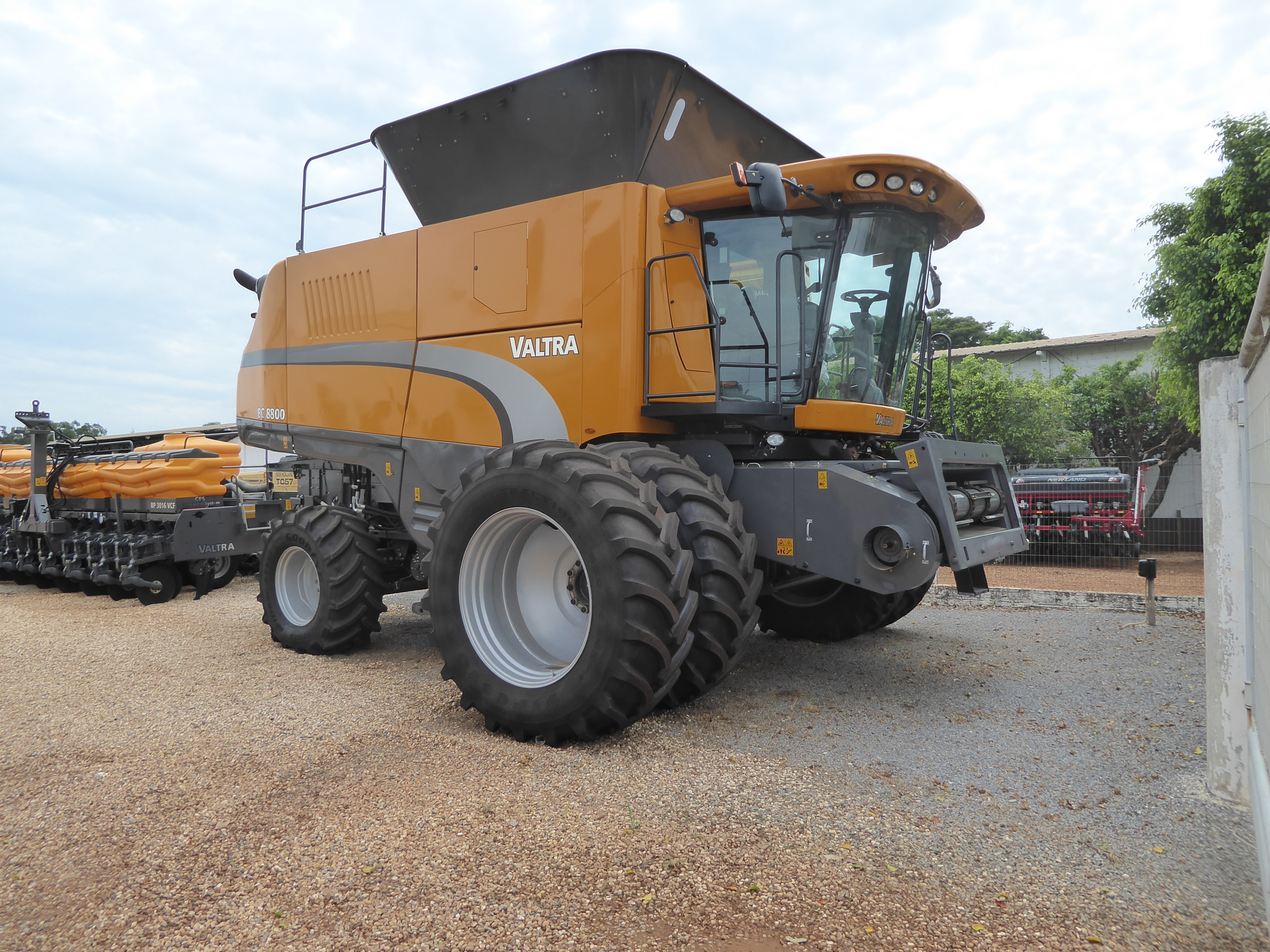 Shall be go shopping? How about a combine that's lost its reel?