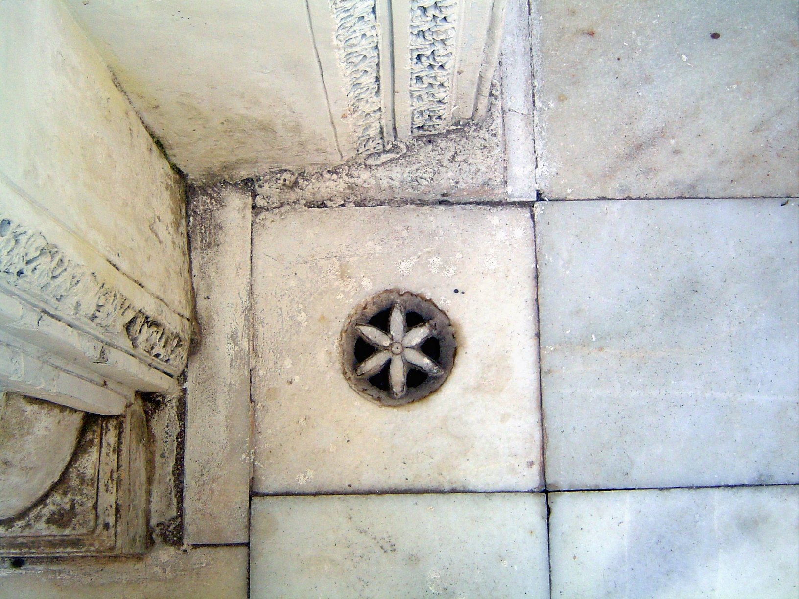 Floor drain.