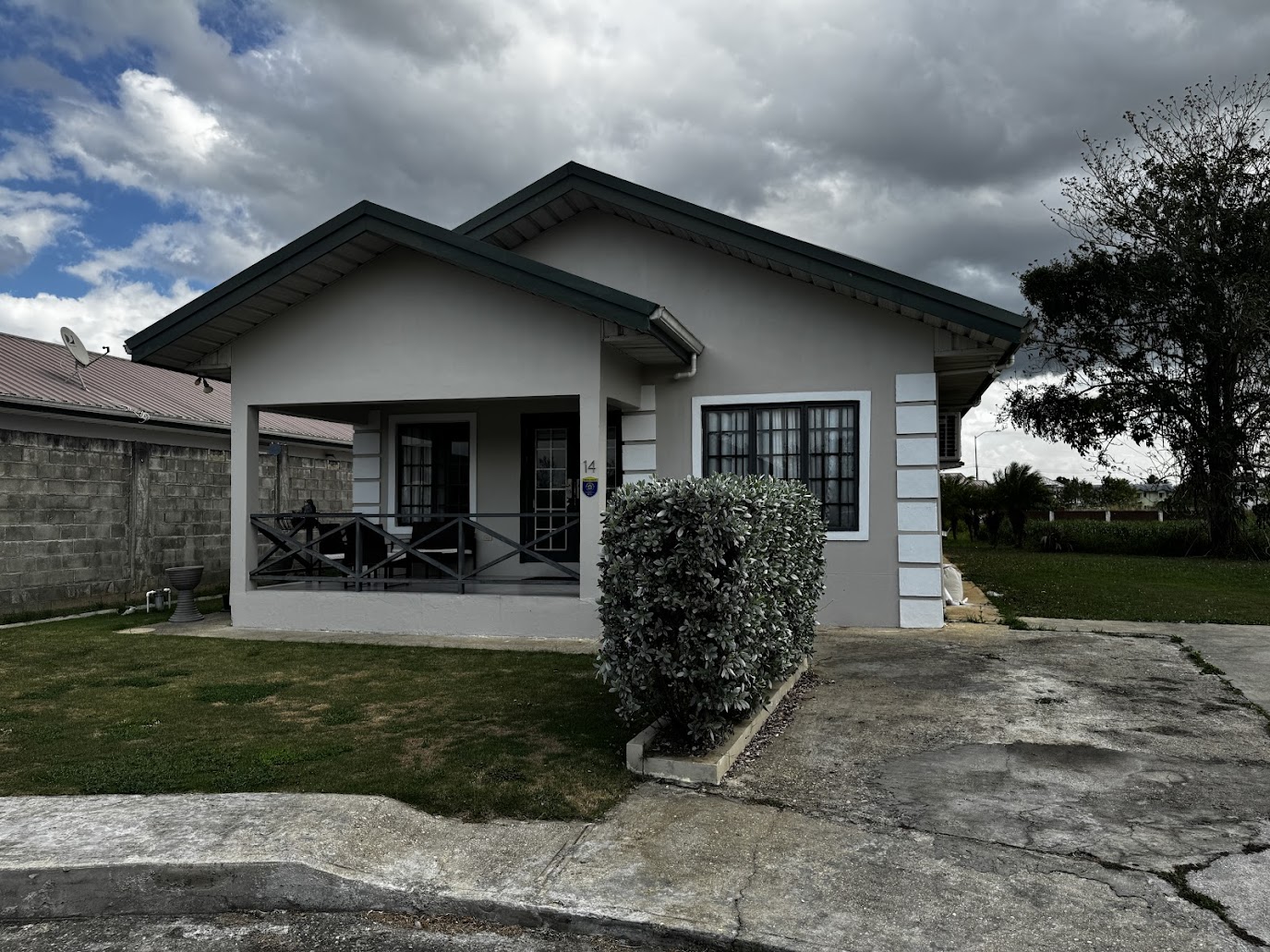 A typical house.