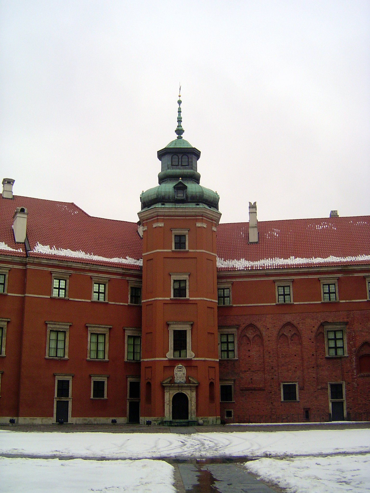 Wladyslaw's Tower, remodelled c. 1640 and rebuilt you know when.