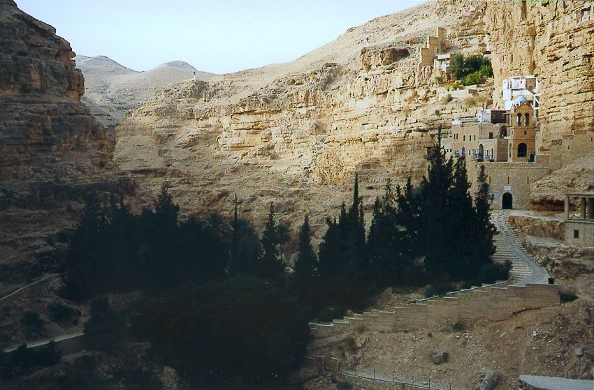 The monastery is a sibling to Mar Saba.