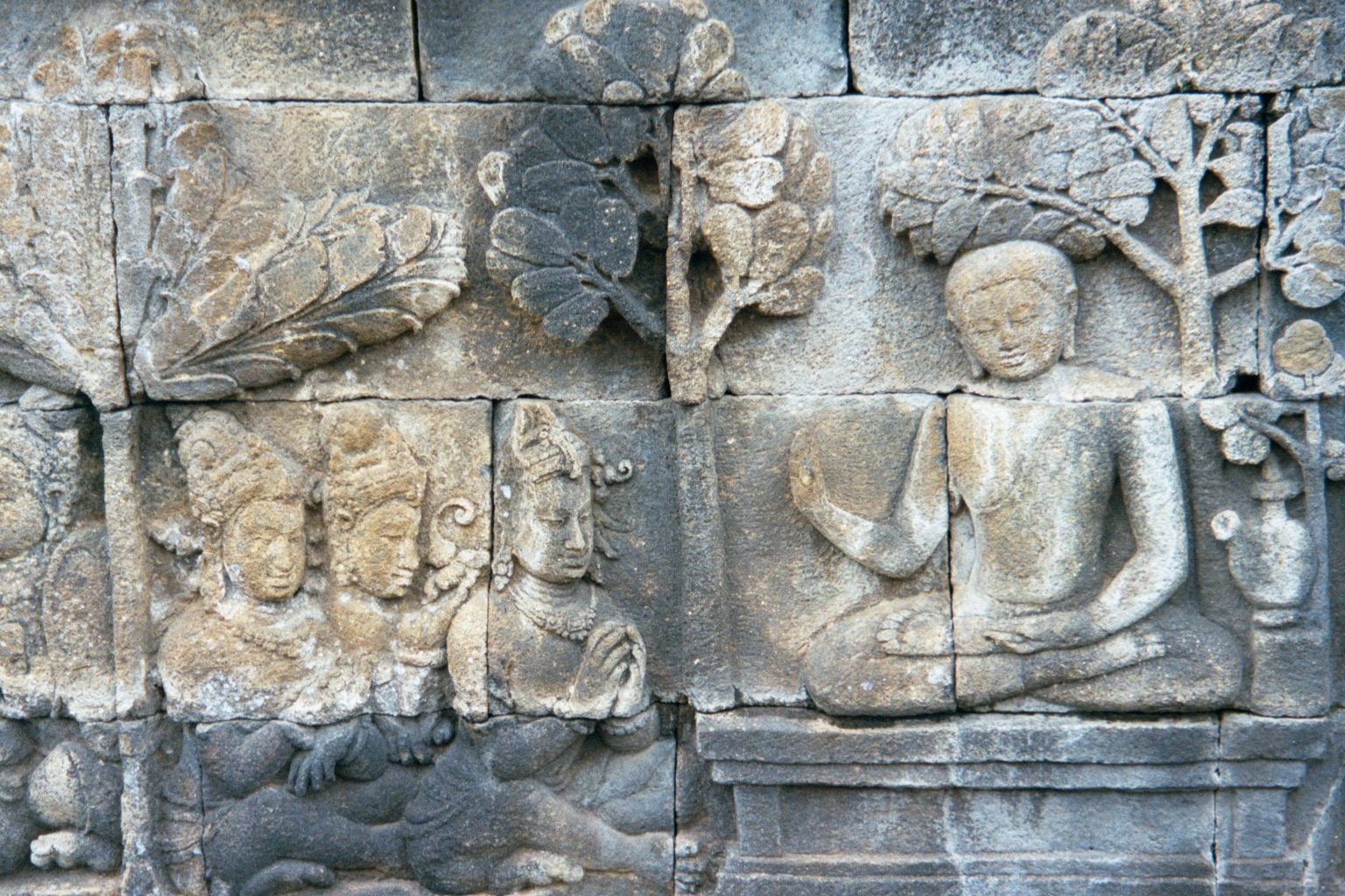 The son becoming a tyrant, Rudrayana decides to resume the monarchy. His son sends murderers to kill his father, who asks to meditate, then