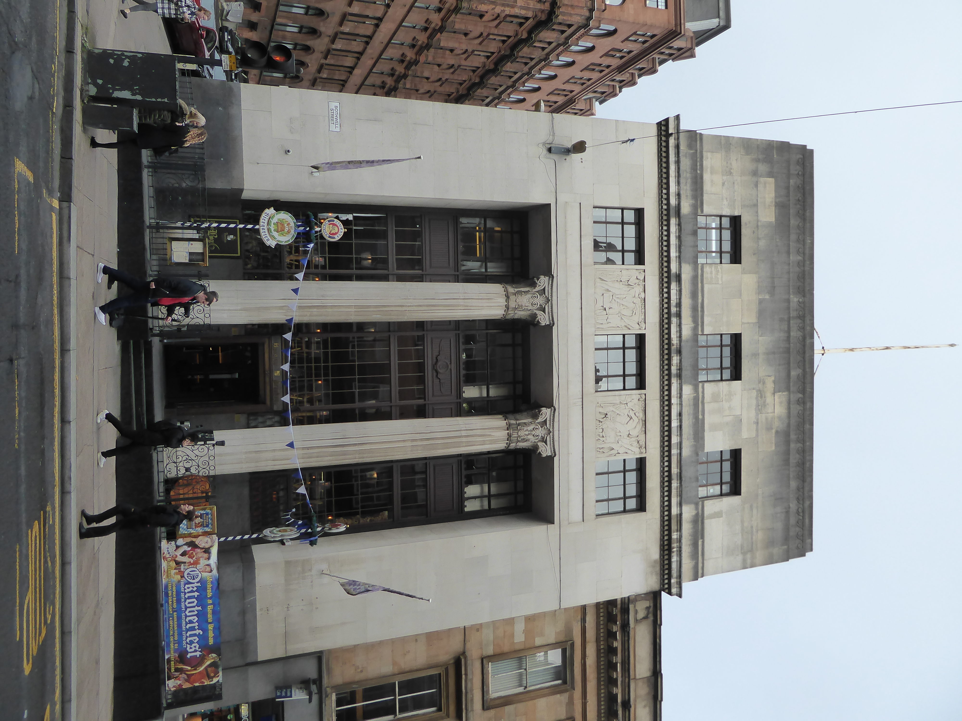 About 30 years later, Miller simplified things but was still all white in this building for the Commercial Bank, later the Royal Bank of Sco