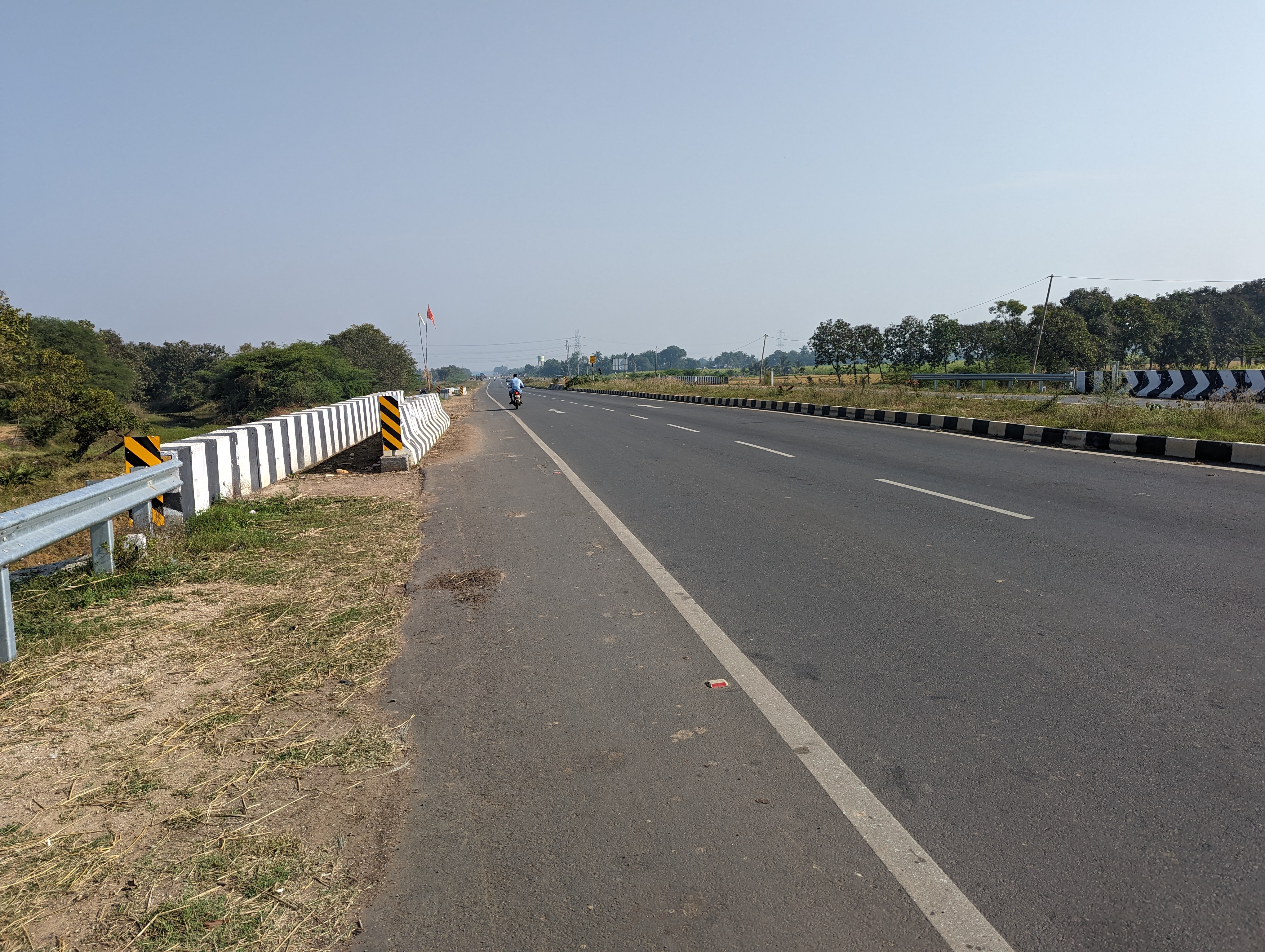 The new road, partly open in 2023.