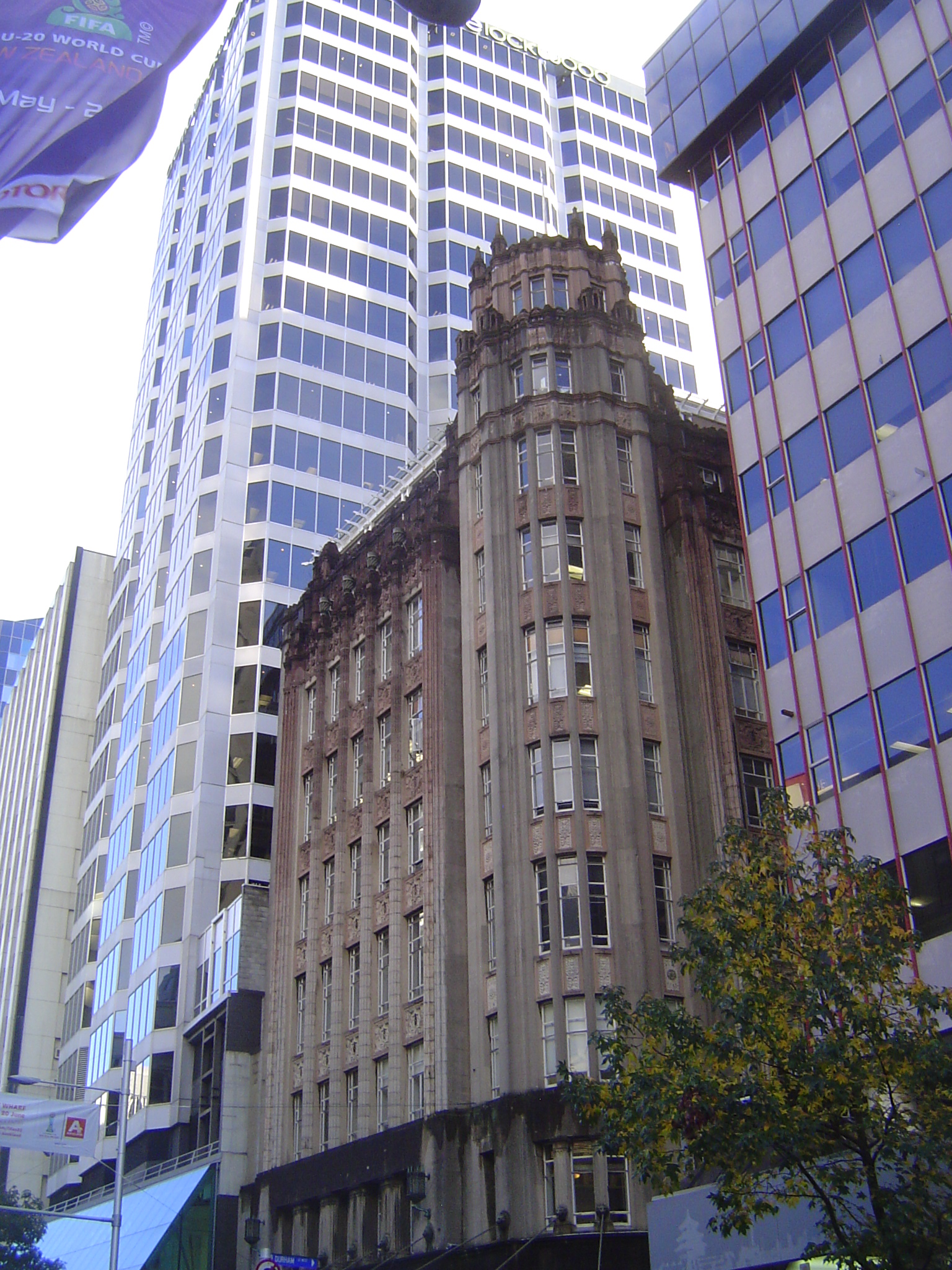 On opening in 1930, this was the headquarters of the Auckland Electricity Power Board. Good timing: this was also the year when a hydro dam