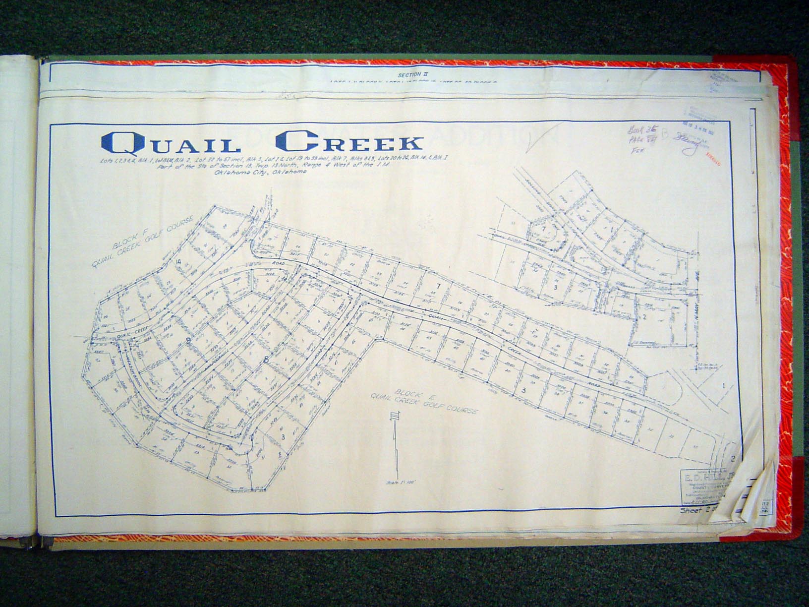 The first phase of the development, in the south half of Section 13.

Watch the churn! The southeast quarter had been patented to Pat Maring