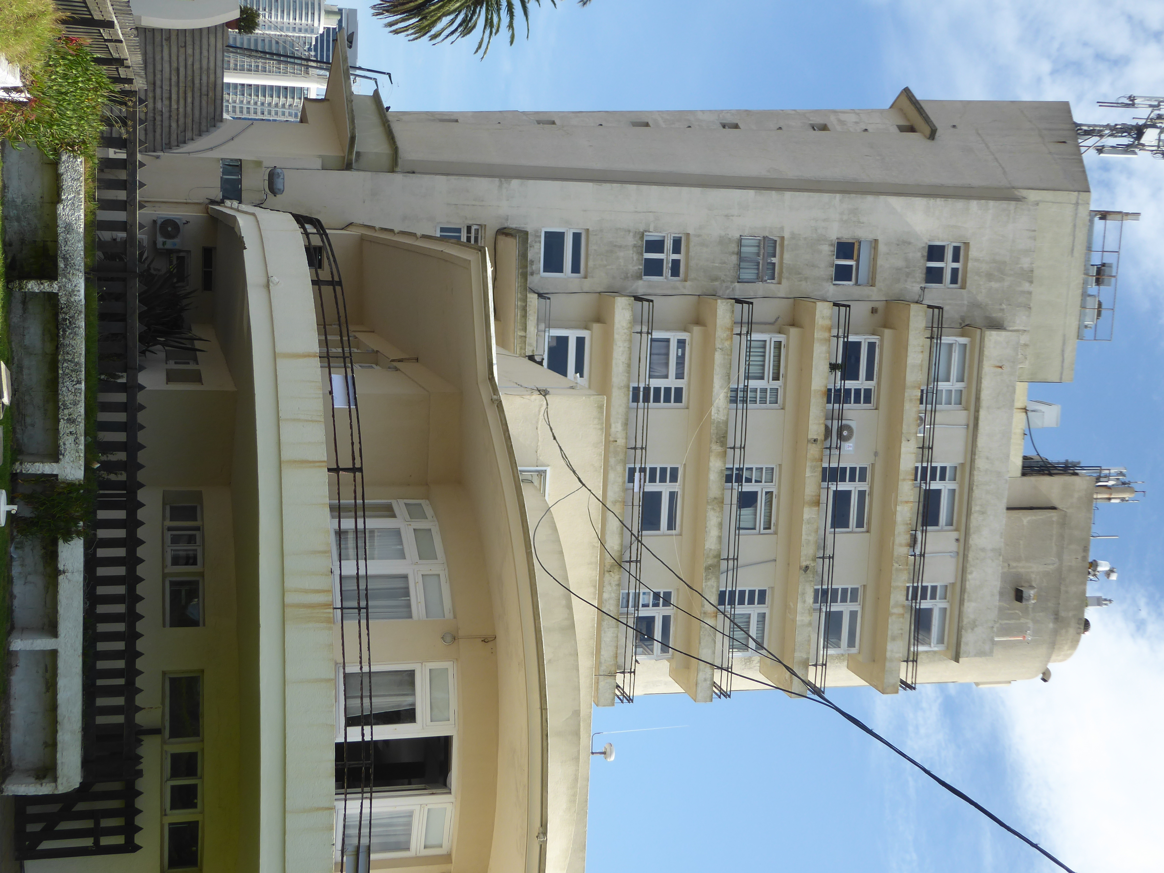Here's another part of the yacht club. It's a boat-evoking hotel-cum-restaurant-cum-boutique designed by the same Jorge Herrán who designed
