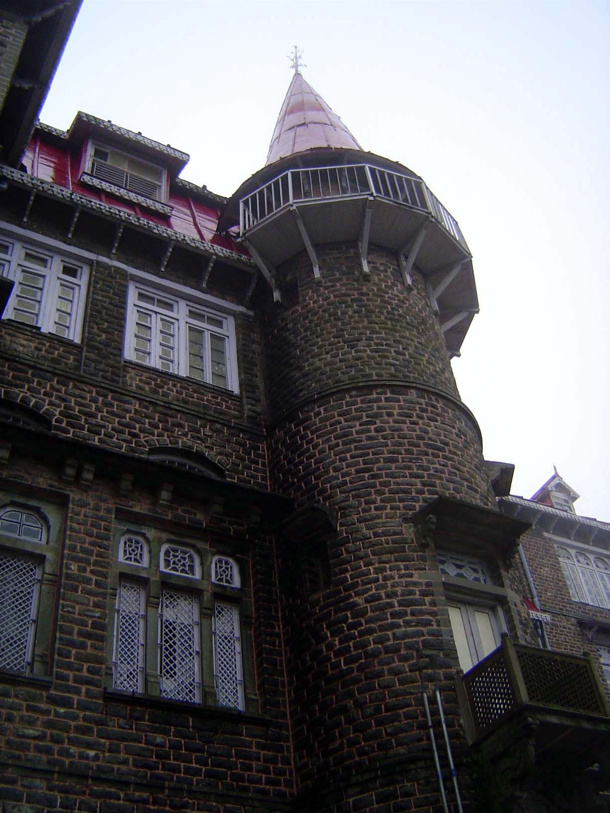 You might think that the name Gorton Castle comes from such turrets, but in fact it comes from the previous building on the site, which was