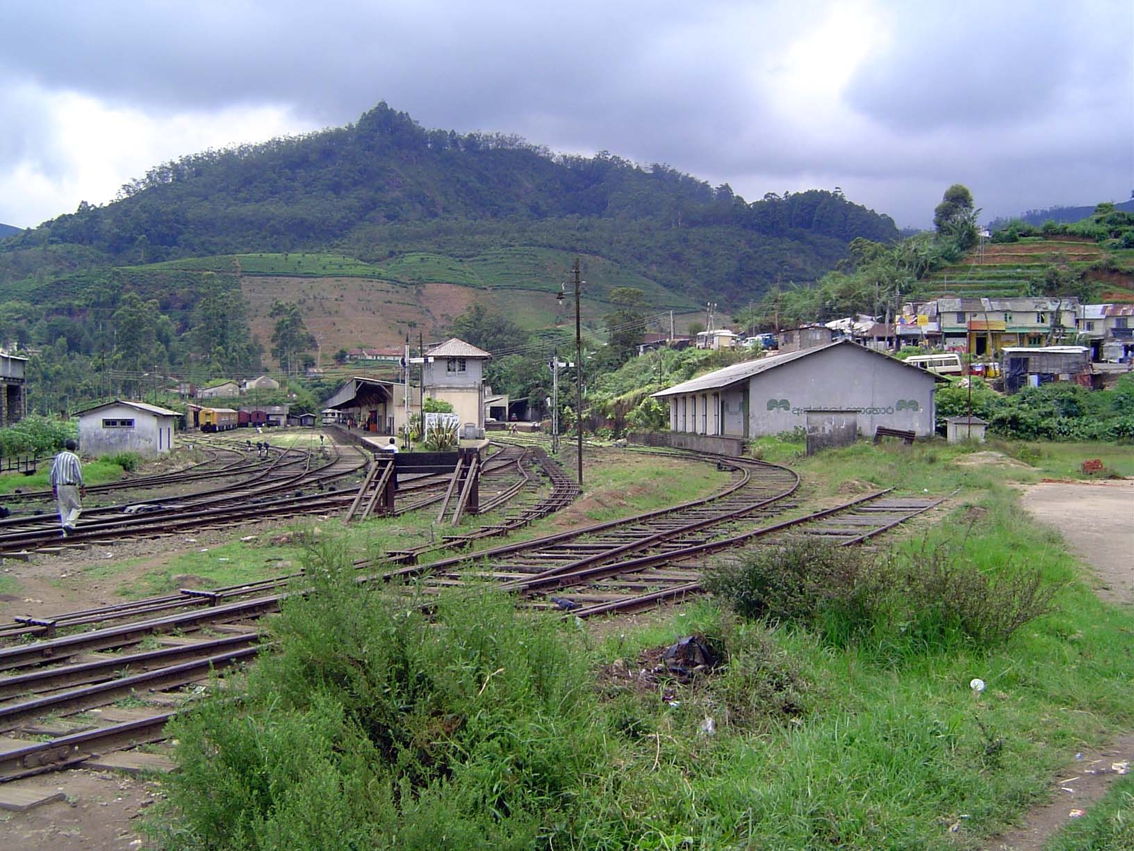 In 1885 the railroad reached Nanu Oya, 5,300 feet above sea level and 20 miles past Hatton. In 1904, a narrow-gauge railway was built from t