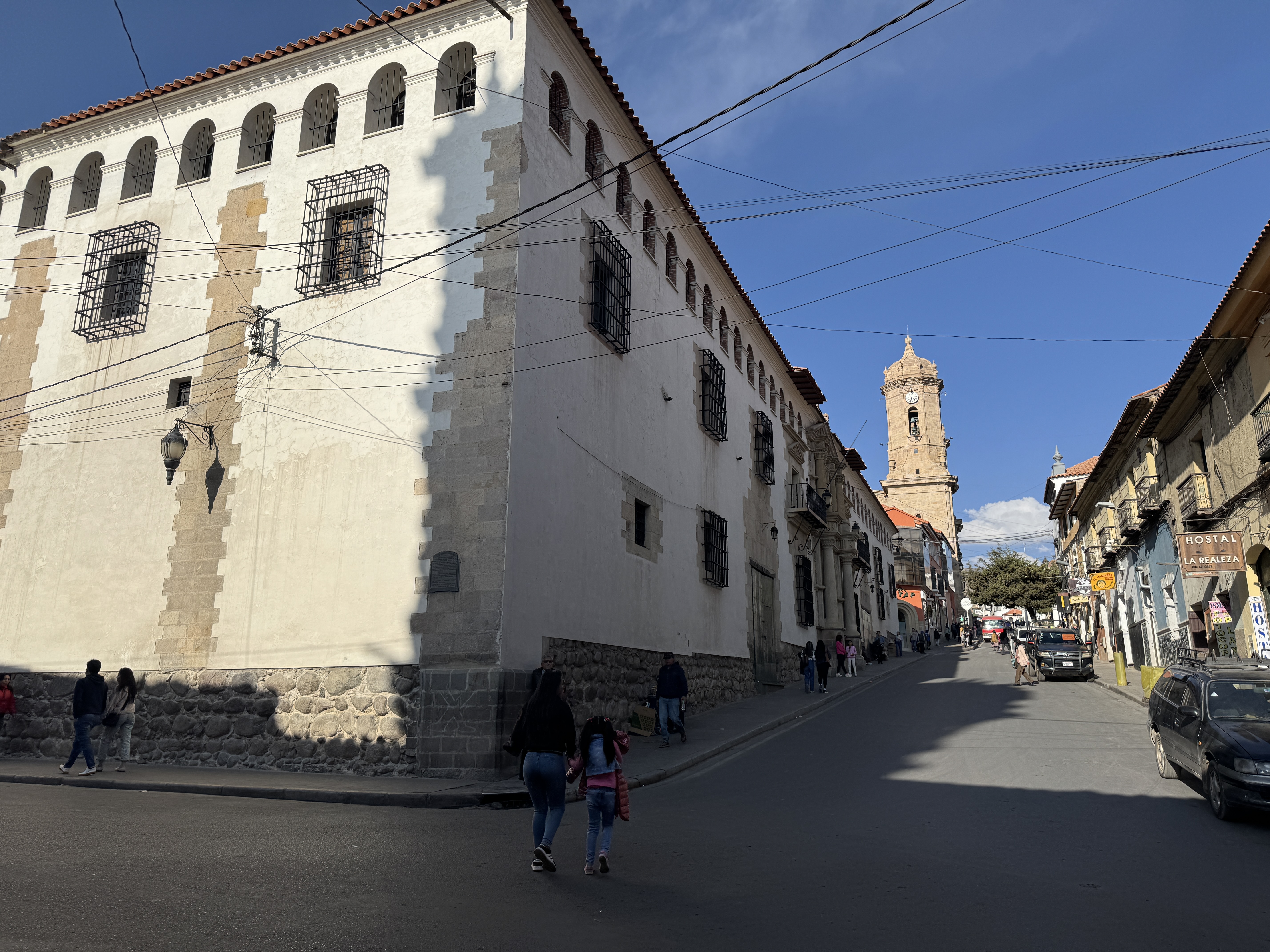 A block below the plaza and the cathedral, a much grander mint opened about 1750.  The mines by then were in decline.
