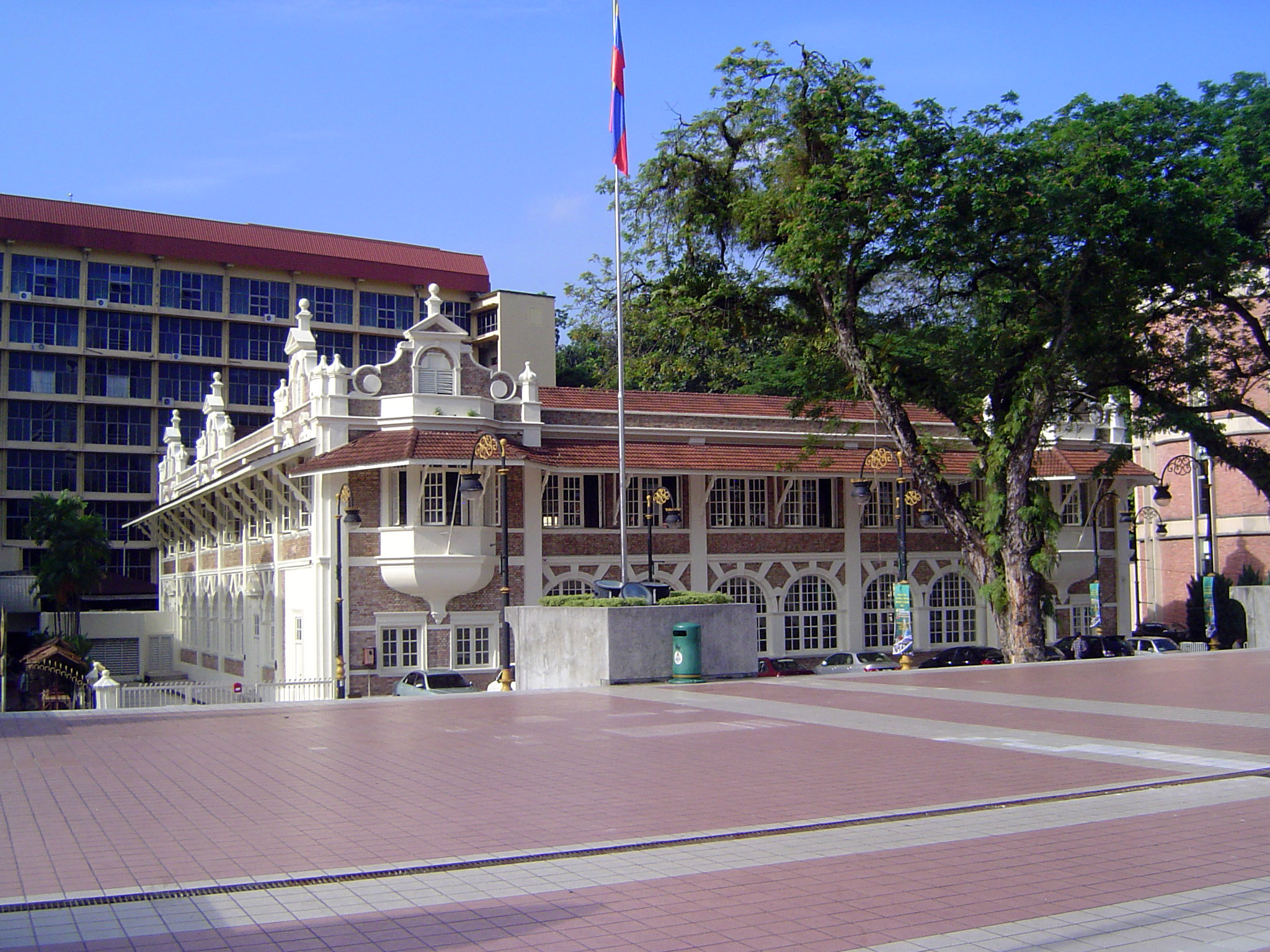 The printing office.
