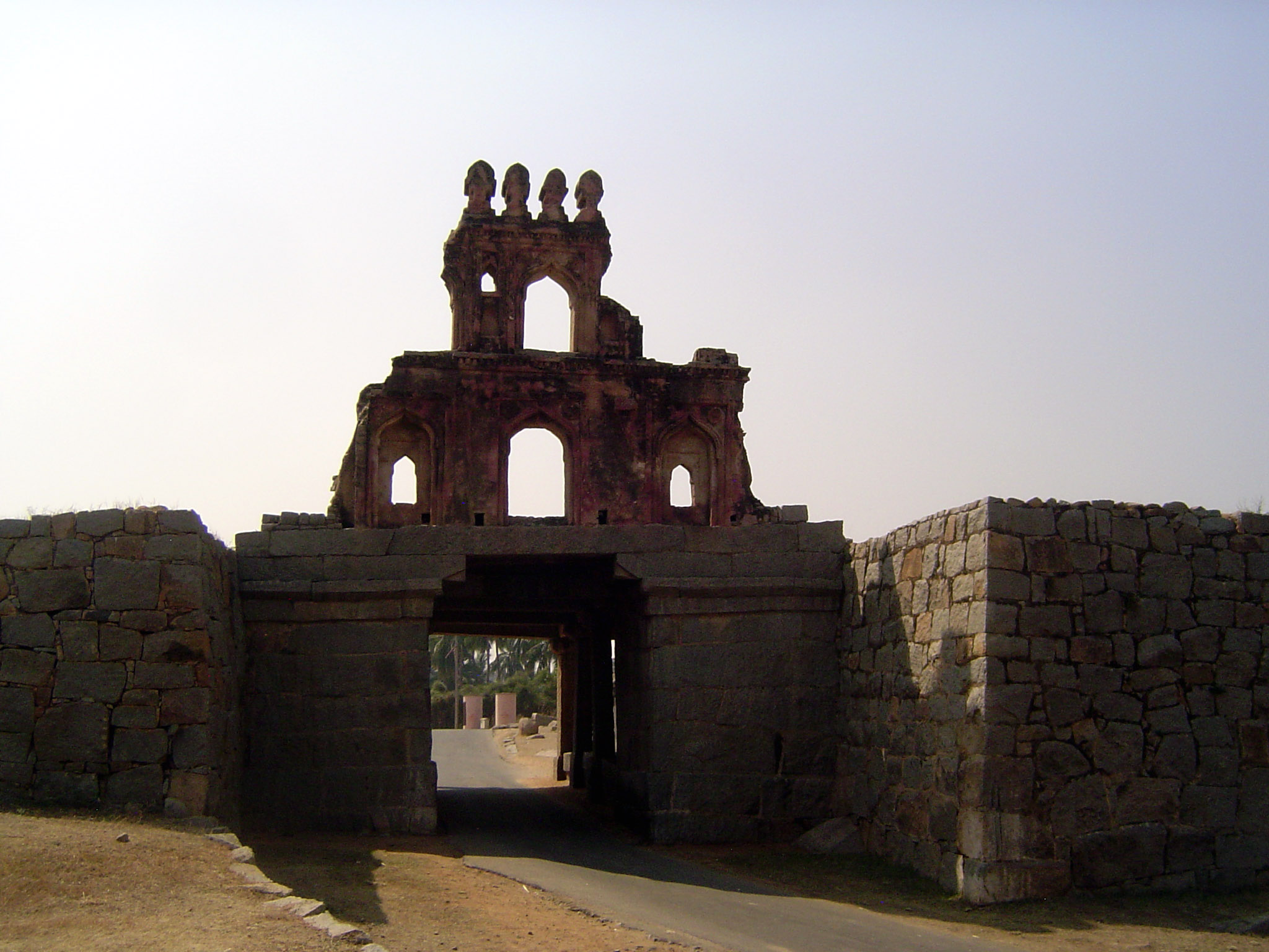 Which gets us ready for the grand monuments. With a flourish, we can start here, at the Talarigatta Gate through the city wall.