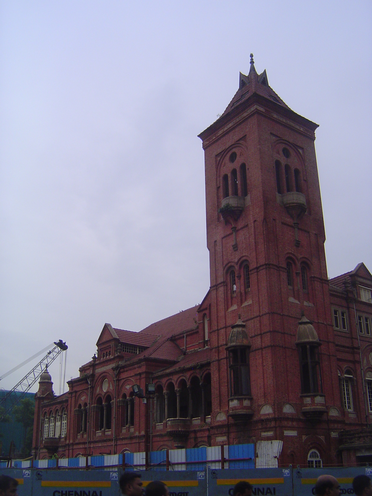 The Victoria Public Hall, from 1887, adjoins the Ripon Building and was designed by Robert Chisholm in a much more European mood than his Vi