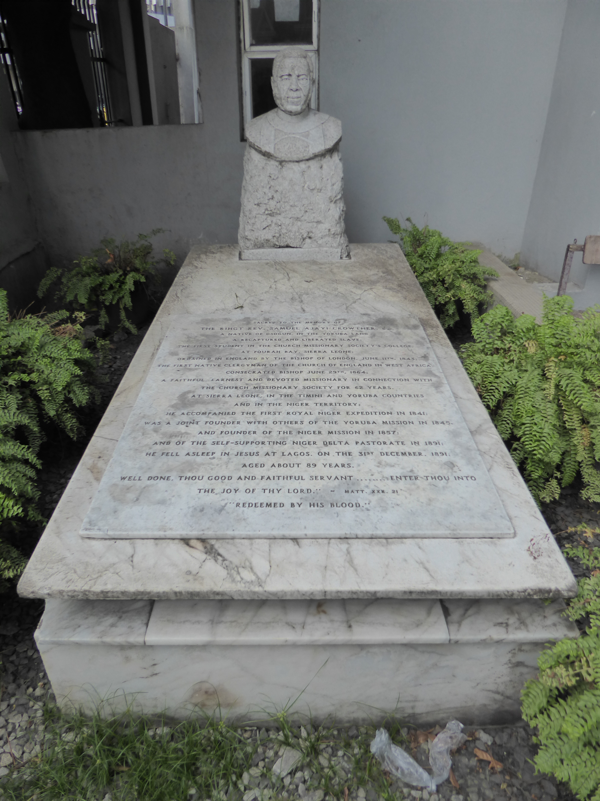 Bishop Samuel Crowther was captured at age 12 by Fulani raiders and sold to the Portuguese. Rescued by the Royal Navy, he was sent to Freeto
