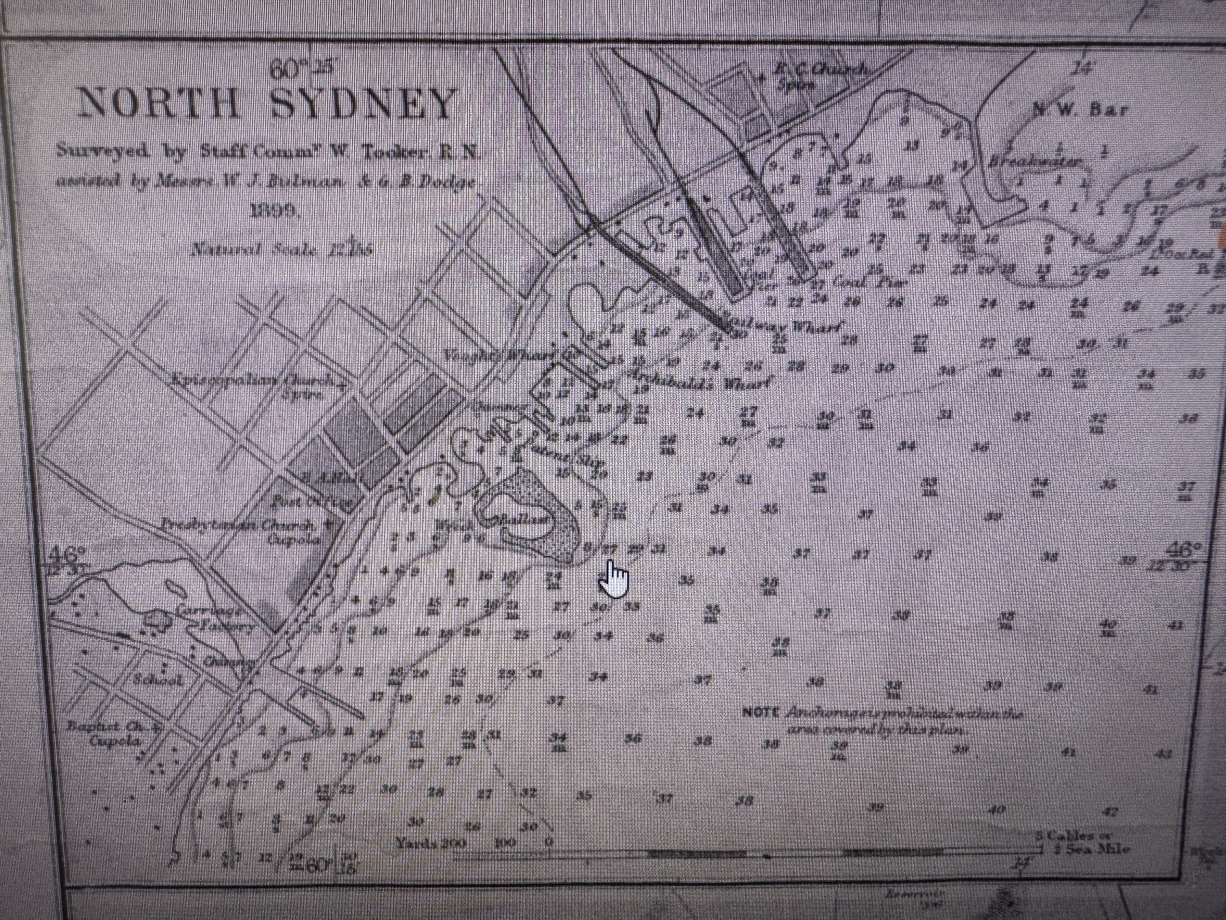 If you need a map of the piers, just ask.