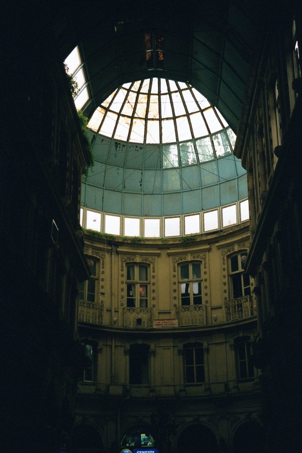 Milan? Nope: a covered arcade off Istaklal Caddesi.