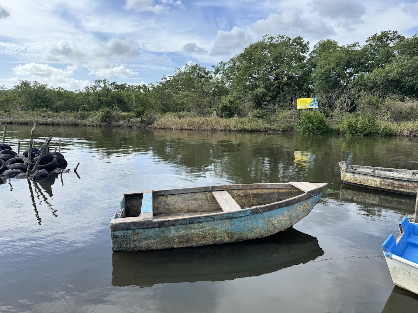 You can go fishing.