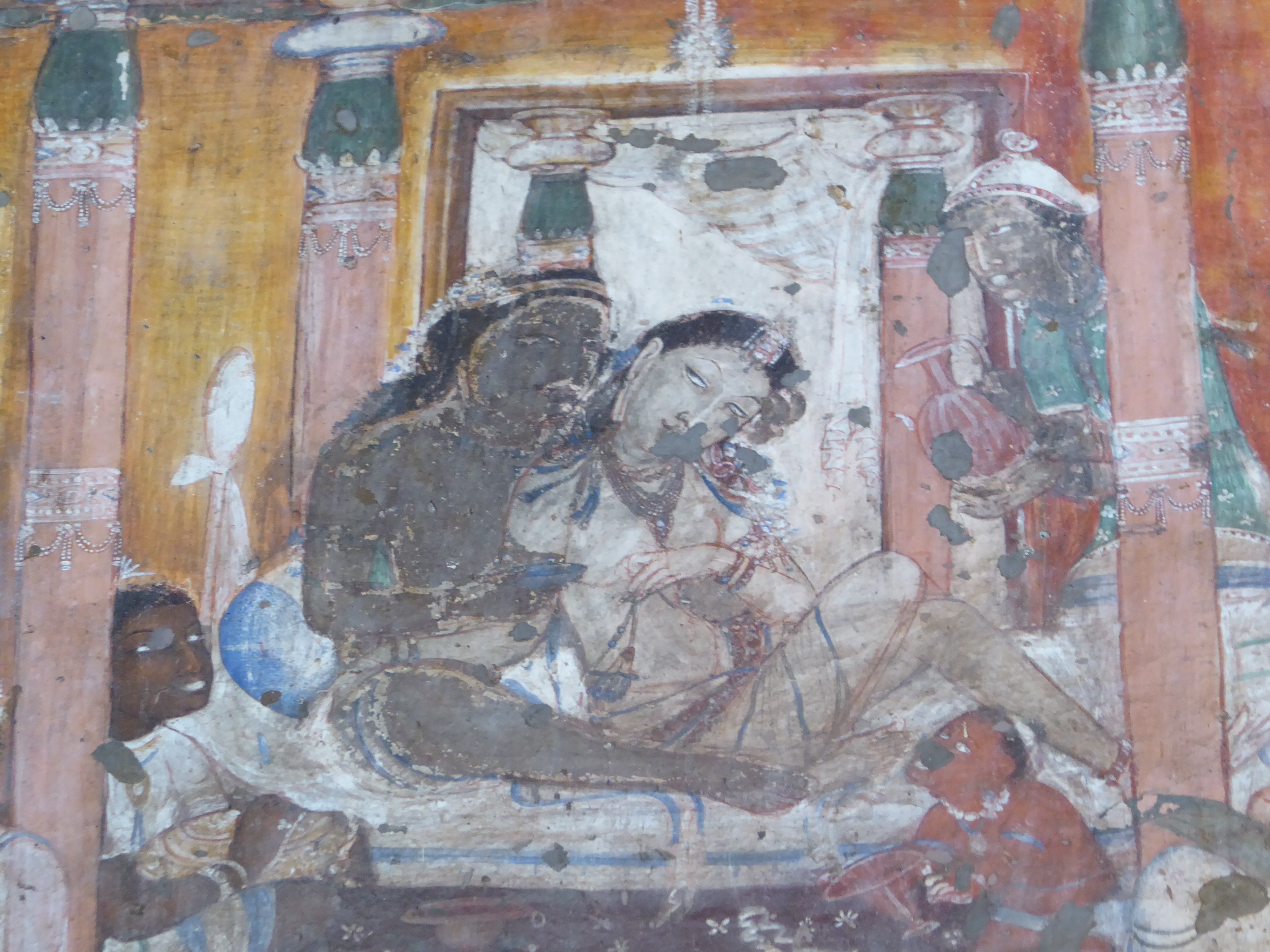 Well, what would scholars do without a good disagreement? This may be an illustration from the Visvantara or Vessantara Jataka No. 547 in th