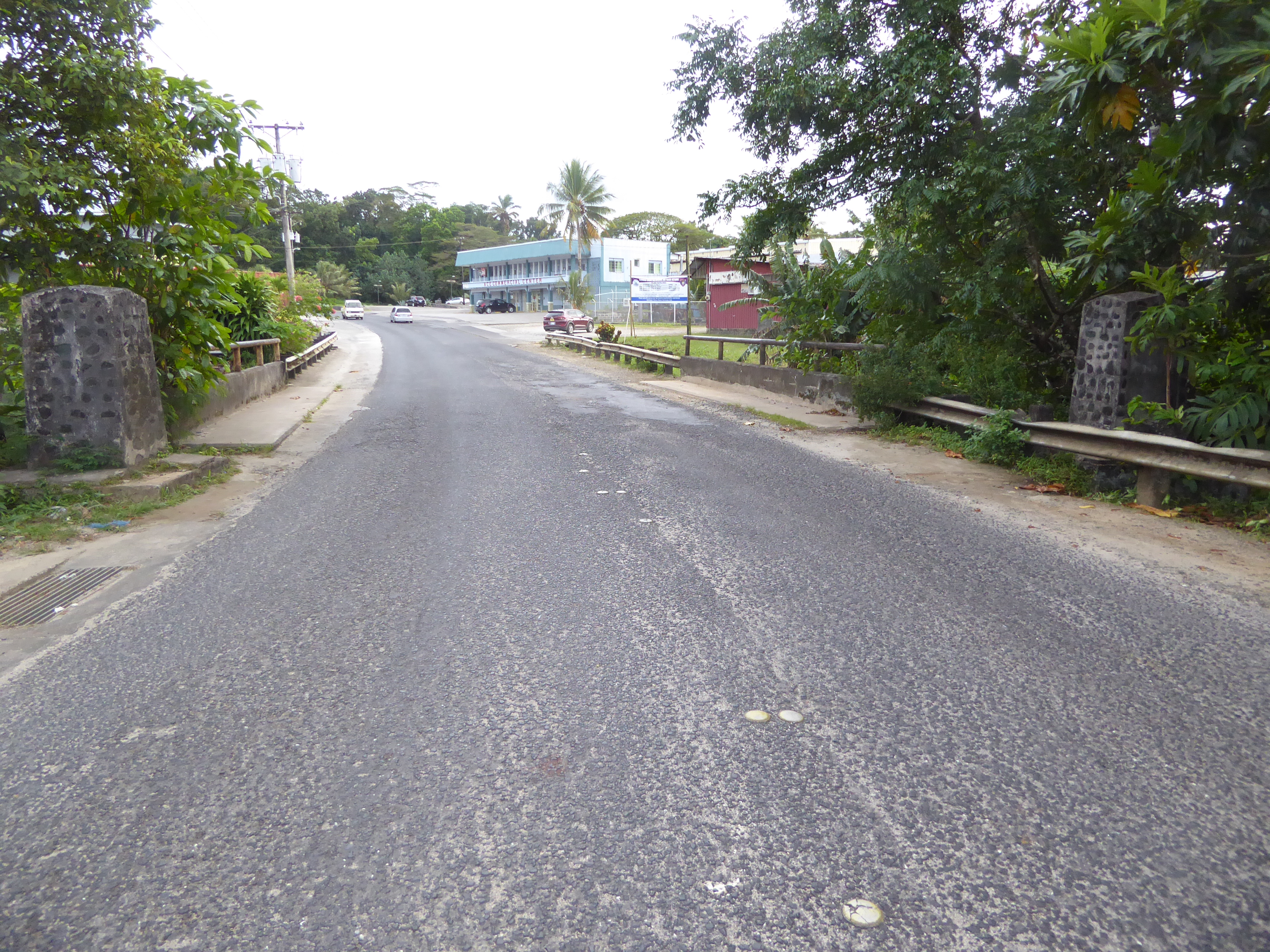 Another boundary marker. The Trust Territory government was created in 1947, and the Navy handed administration over to the Department of th