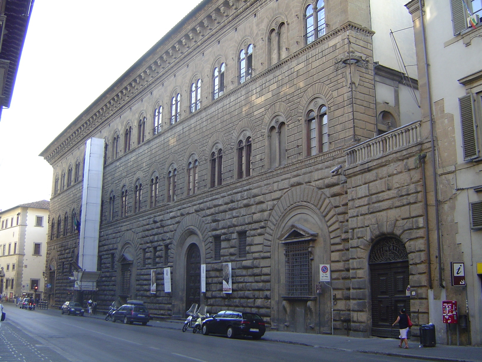 By the 15th century, a new form had evolved: this is its archetype, the Palazzo Medici-Riccardi, finished in 1444 and designed by Michelozzo