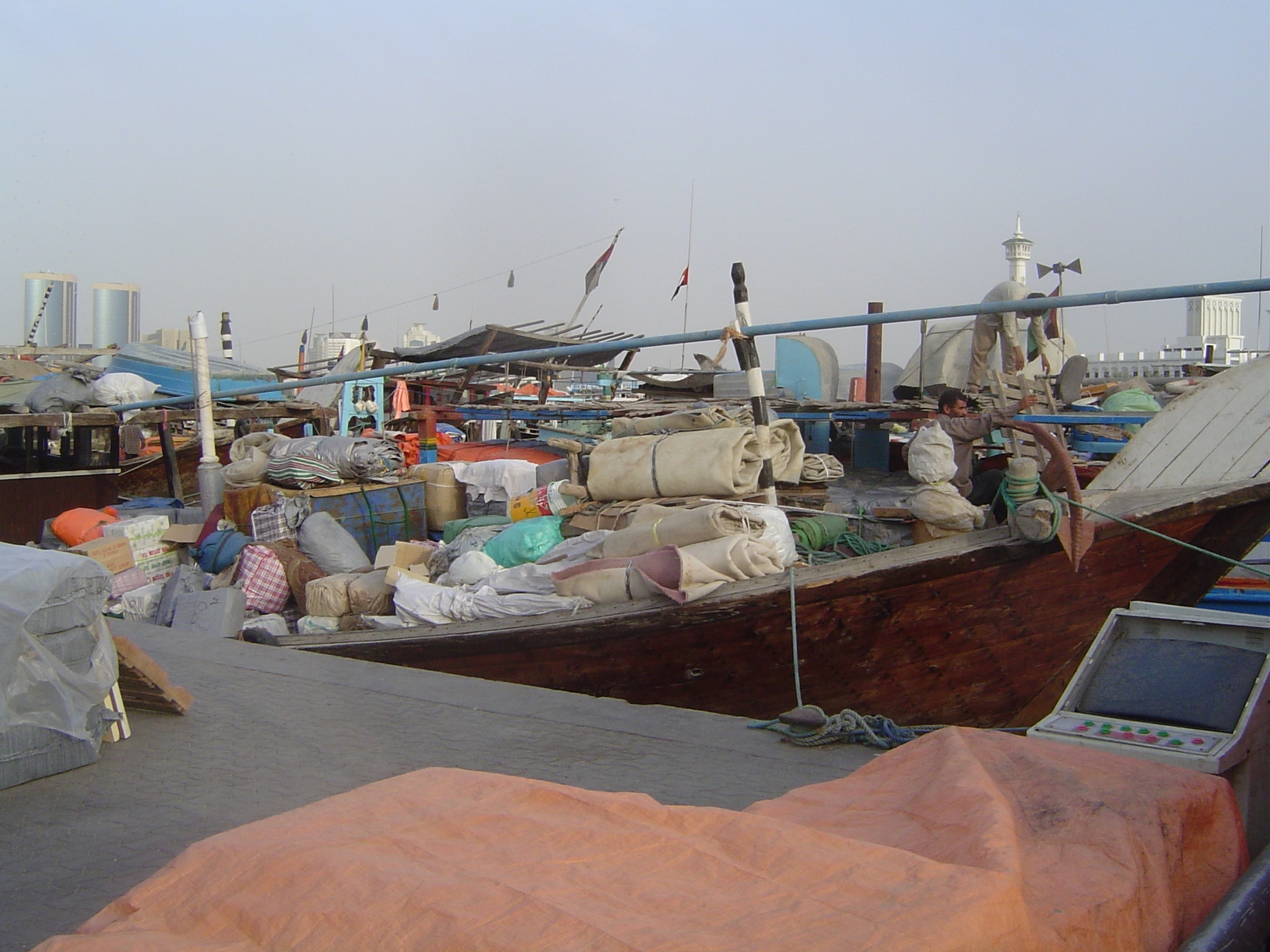 It's a relic of ports as they used to be, in pre-container days.