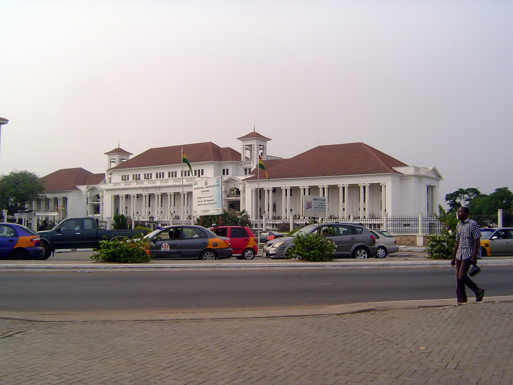 Guggisberg had called for a new Law Courts building: "The construction of new Law Courts in Accra cannot, however, be long postponed." Event
