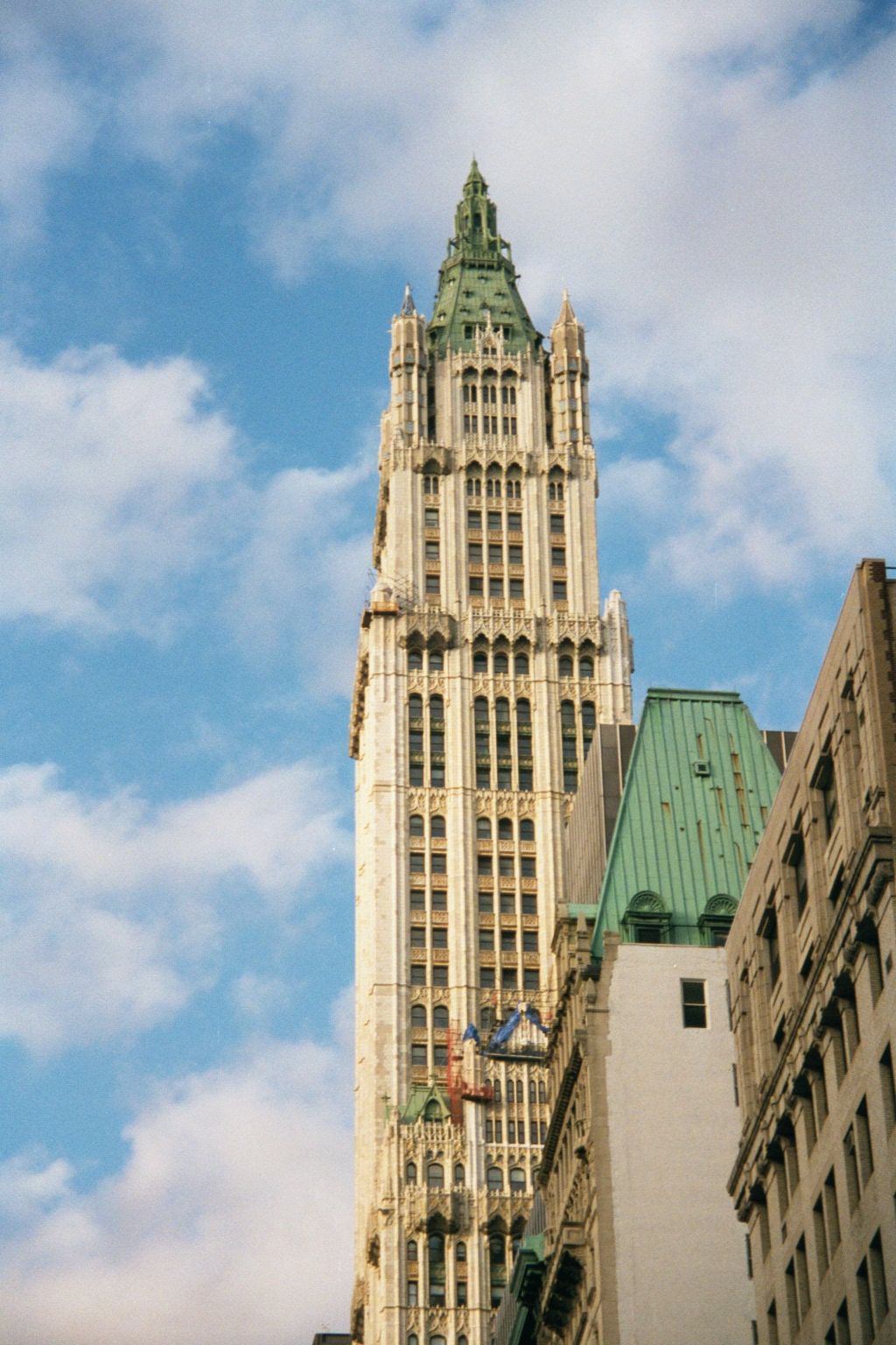 It didn't take long for somebody to build higher. From 1913 until the completion of the Chrysler building in 1930, the world's tallest build