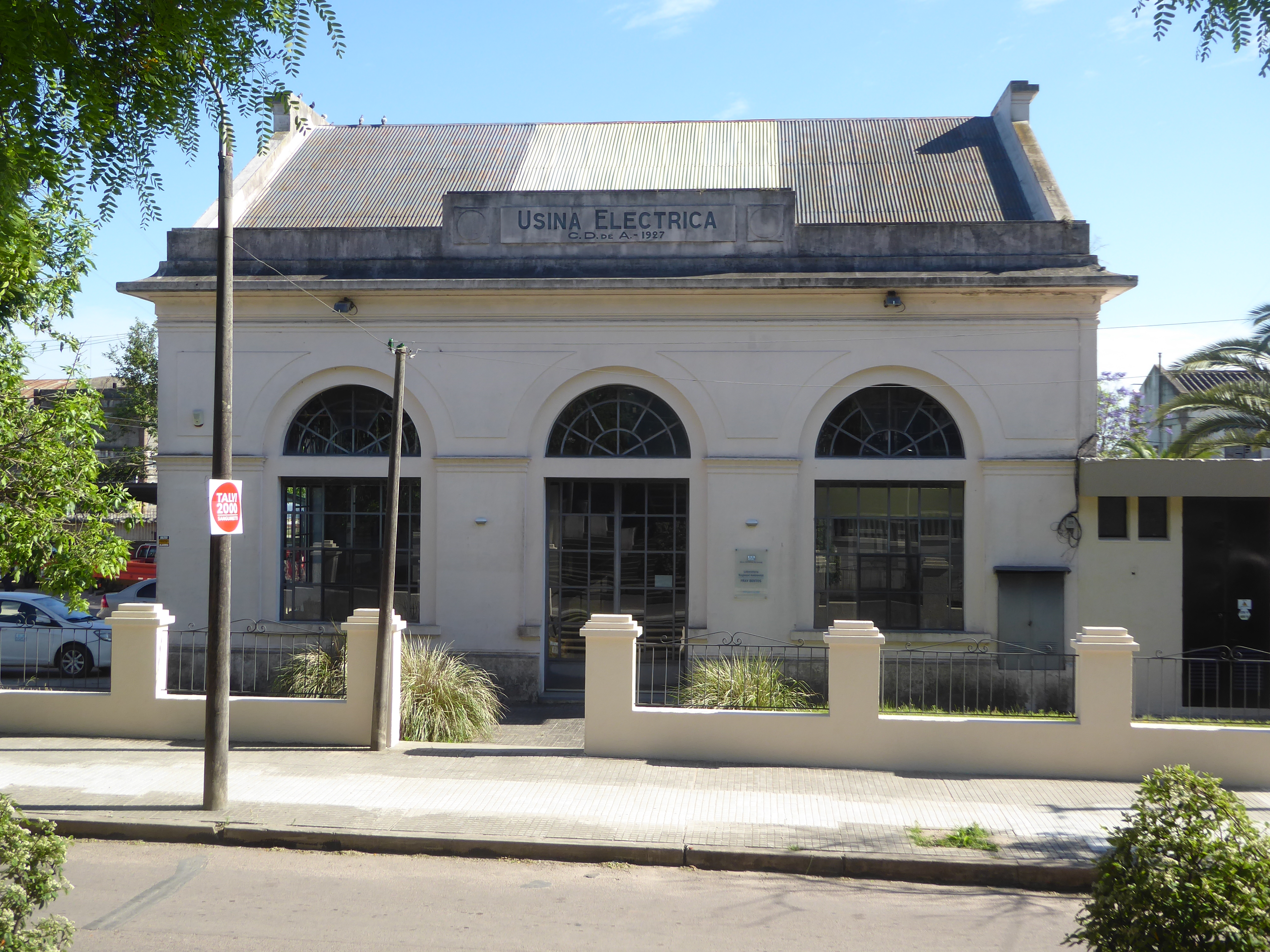 A powerplant has been converted to offices.