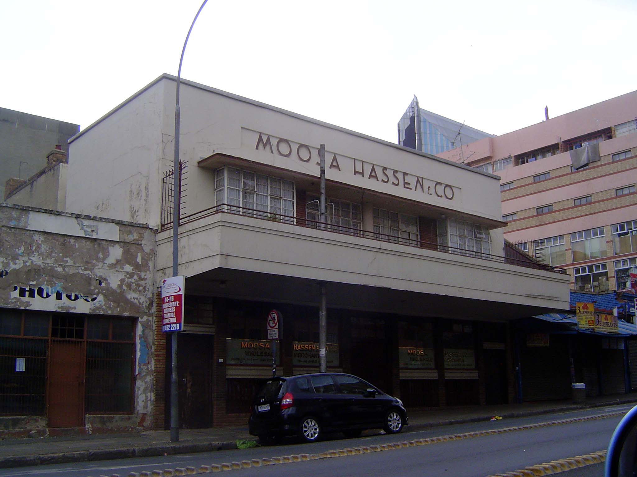 And a third, in a Muslim neighborhood in the city's west end Gerard Sekoto Street, formerly Becker.