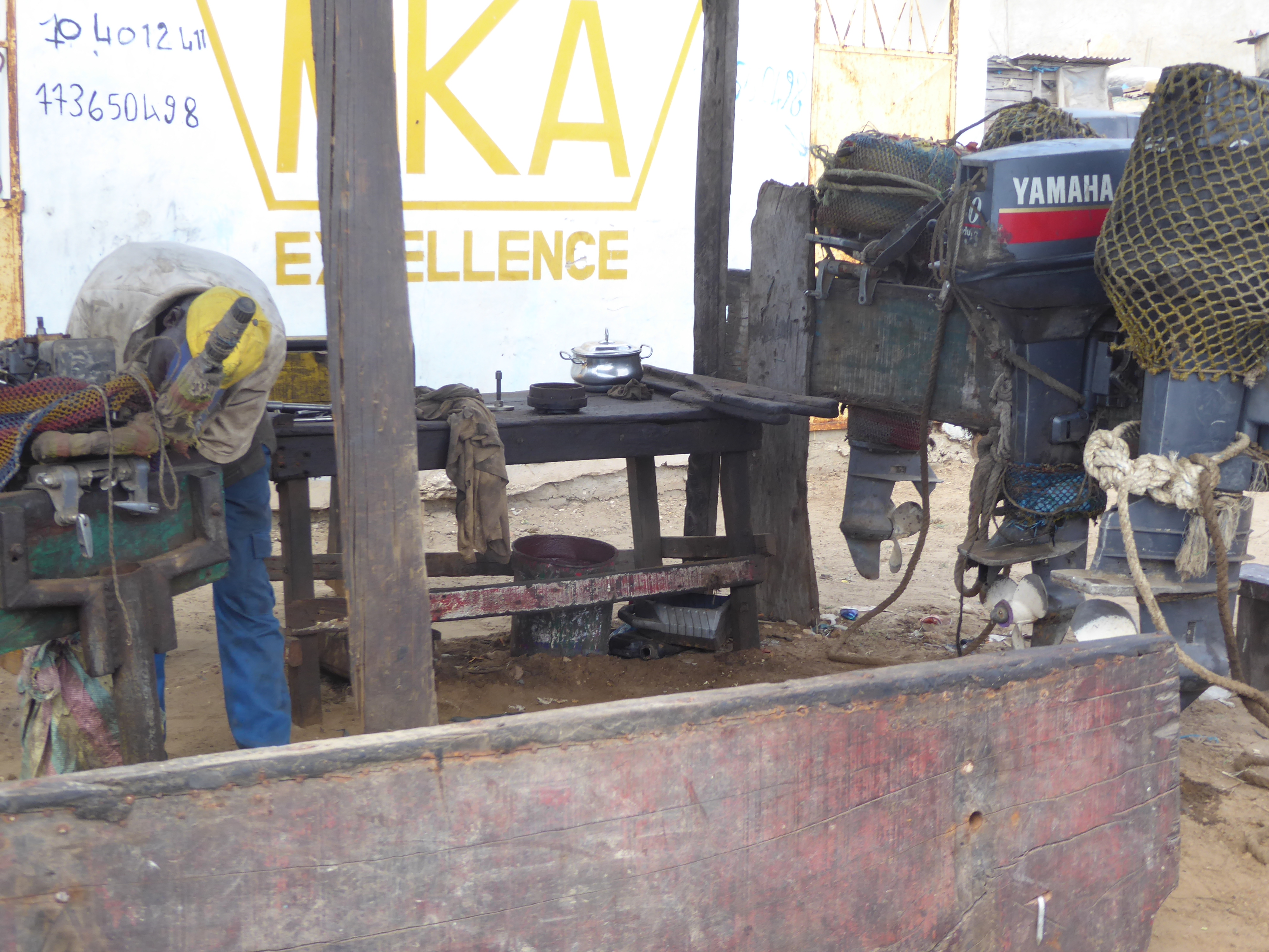 Repair shop.