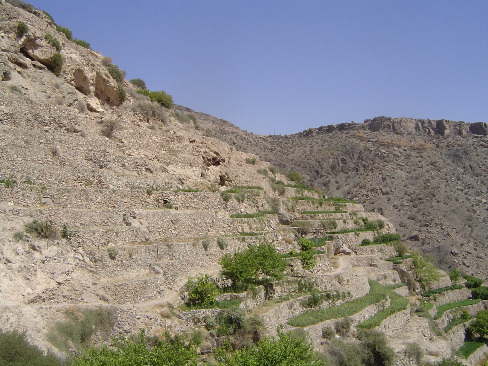 Abandonment back on the Al Ayn side.