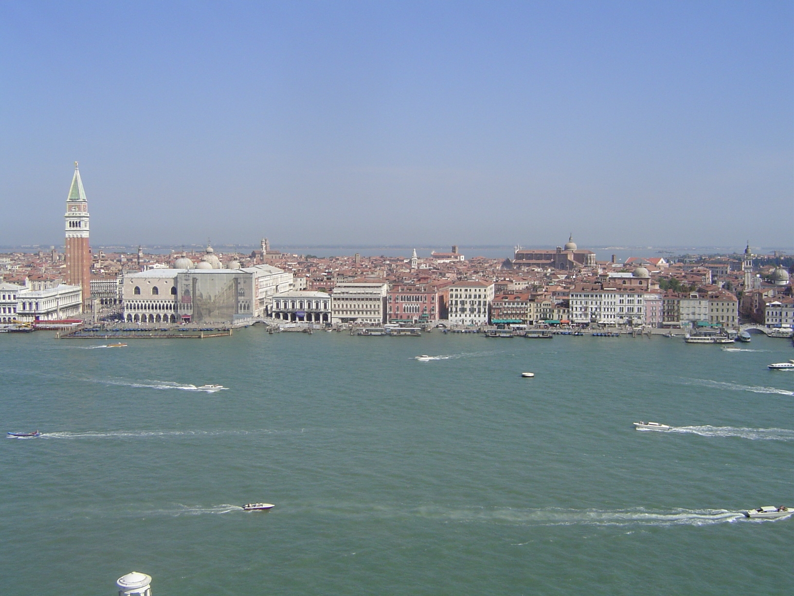 Stretching east from the Doge's palace is the promenade of the Riva Degli Schiavone—the quai or embankment of the Slavs. These were the Slav