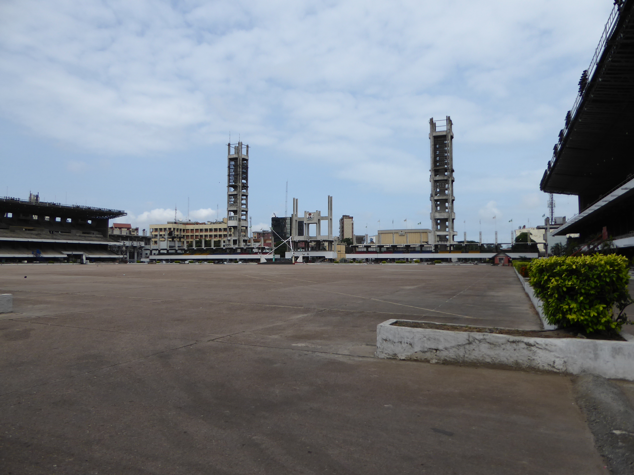 The memorial is part of the TBS, a vast ceremonial square named after Tafawa Balewa, the first prime minister of Nigeria. It was built on wh