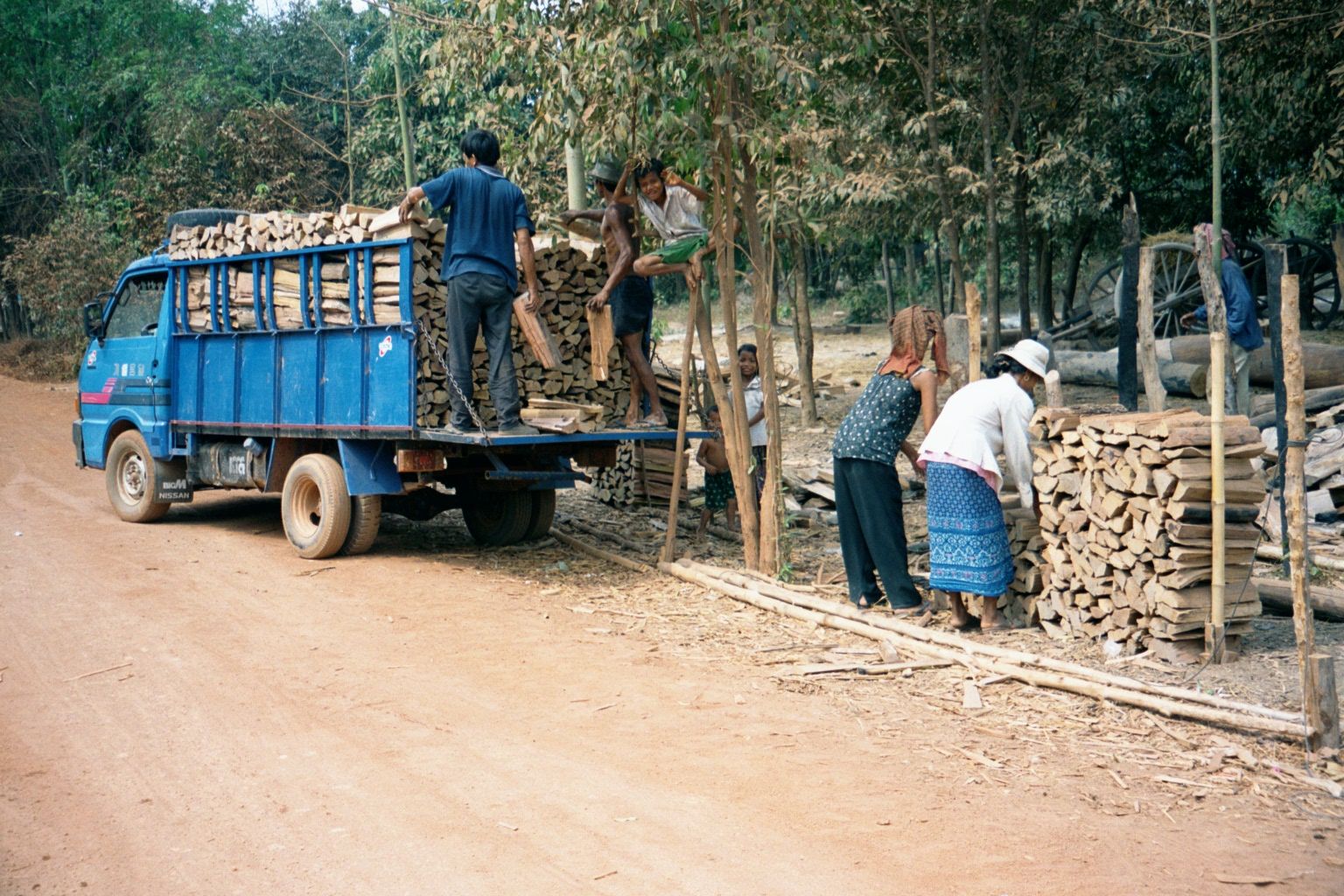 Off to market.