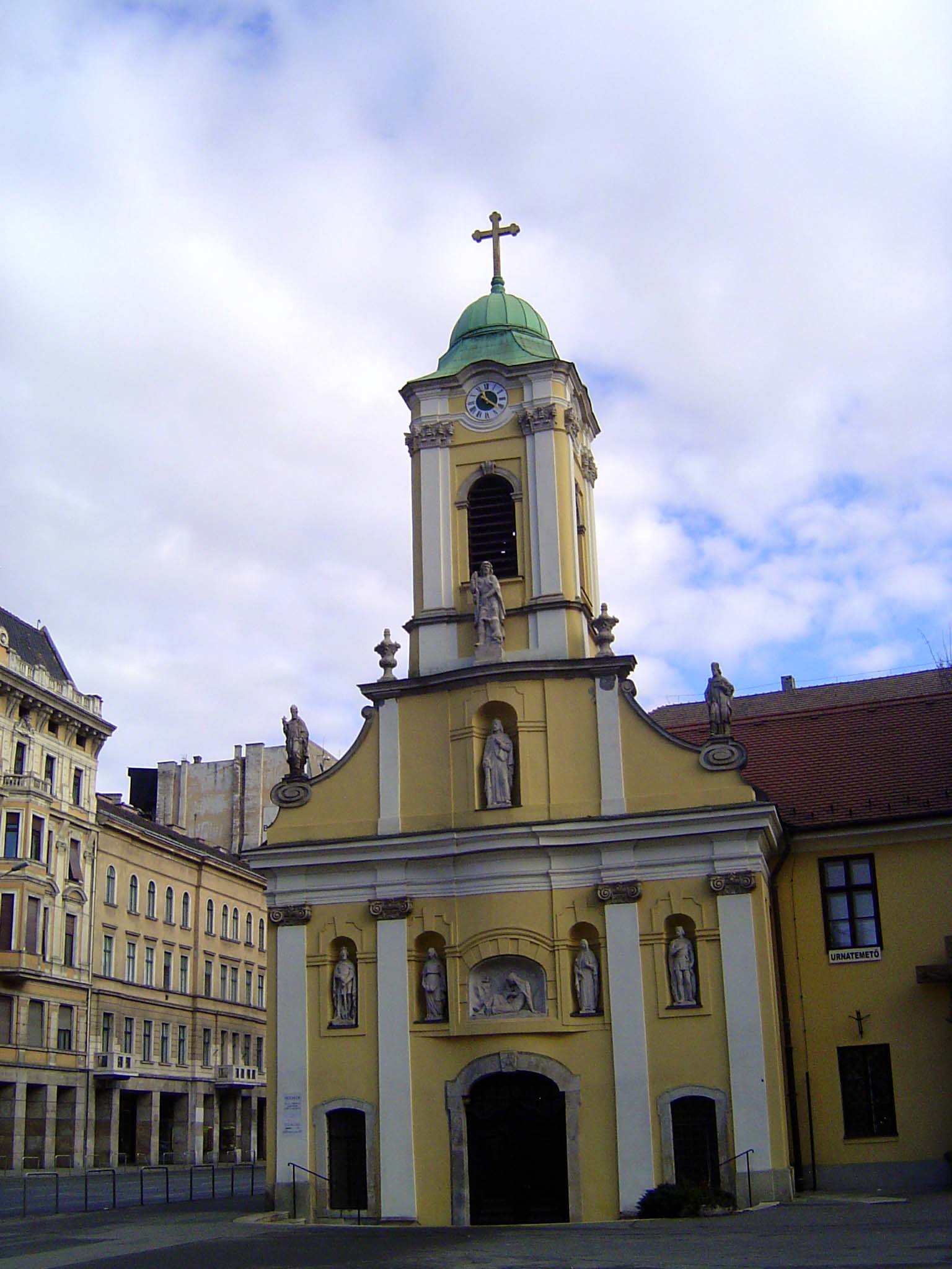 Here's something else that's unusual along the same street. It's part of the Rokus Hospital, begun in the 1710s as a plague hospital.