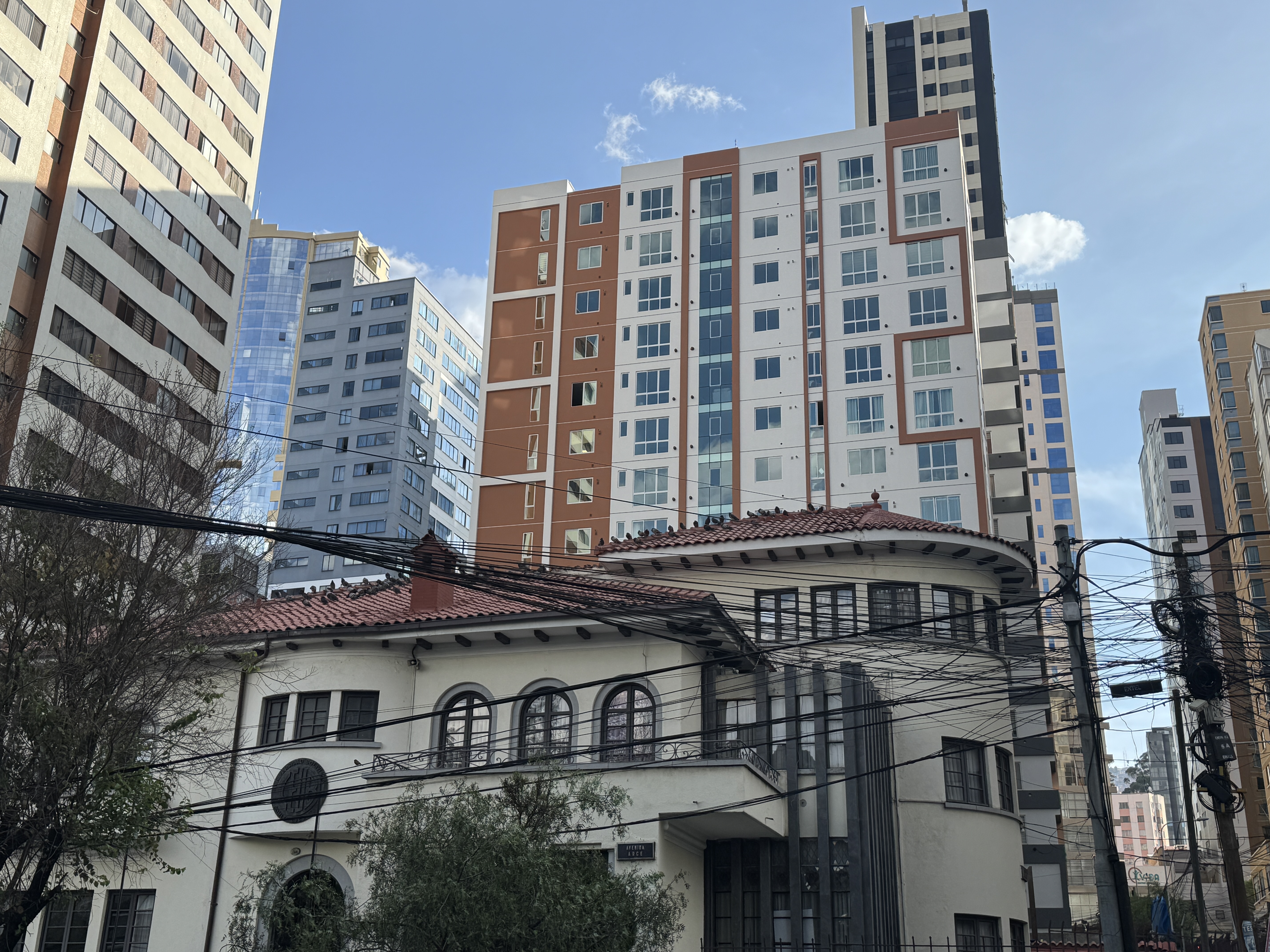 People with money had already begun moving a couple of miles south, but the high rises followed them.