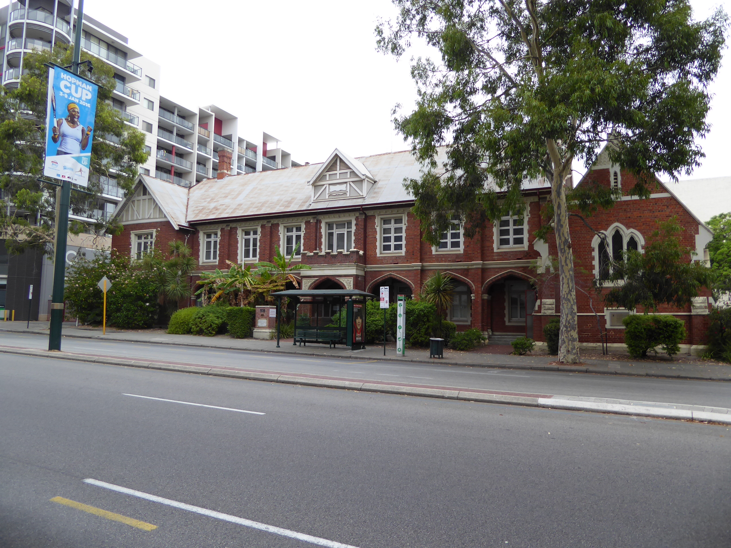 We'll make another loop in the same general path we took in Central Perth 1, so we're back at the east end of St. George's Terrace, where th