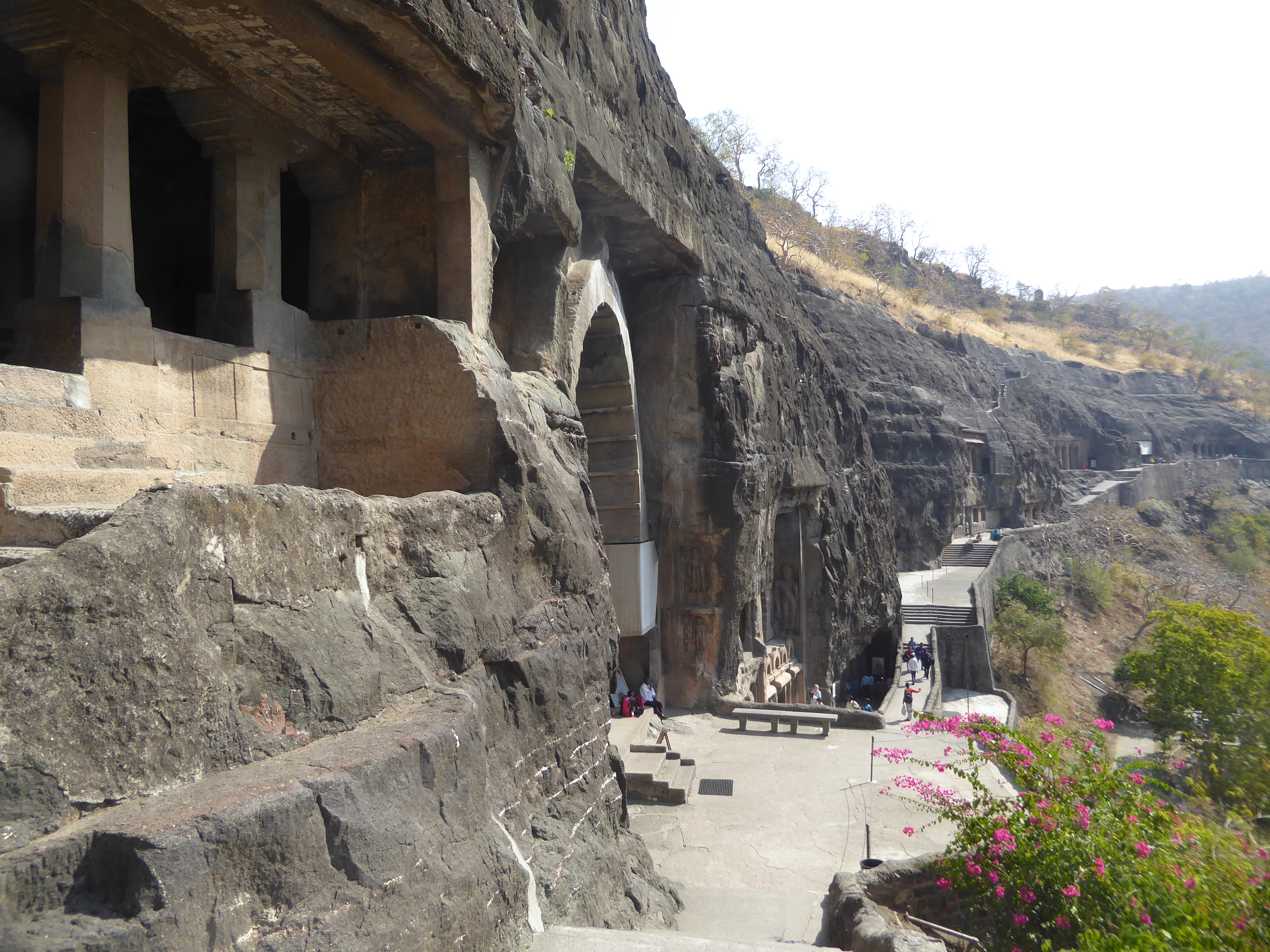 Here's Cave 10, seen from outside 11.