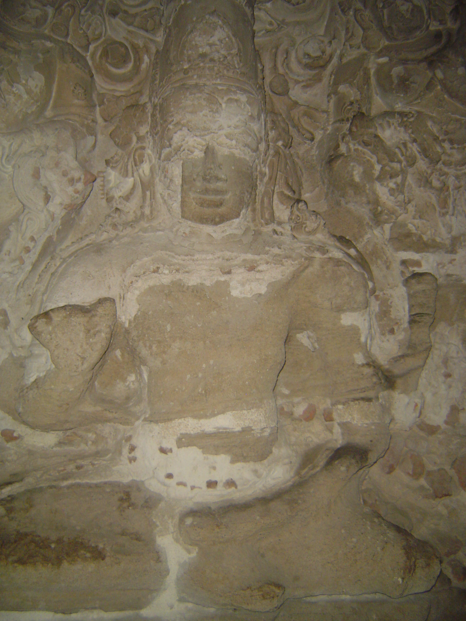 Pradyumna the Pre-eminently Mighty, the second formation, faces east to heaven.