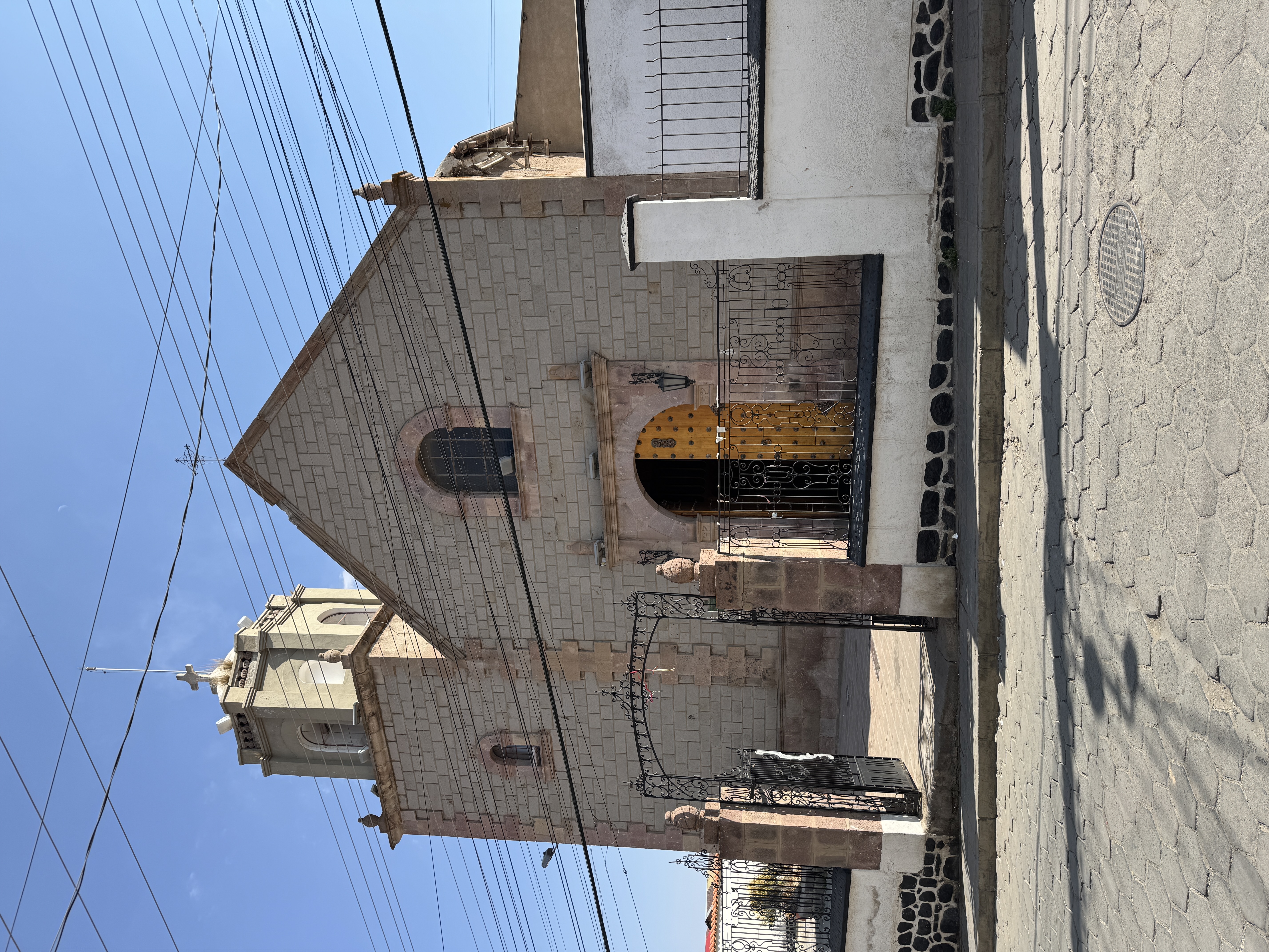 Still farther uphill, this is the Church of San Martín.  Not another church,  you mutter.  I get it, but hang on a minute.