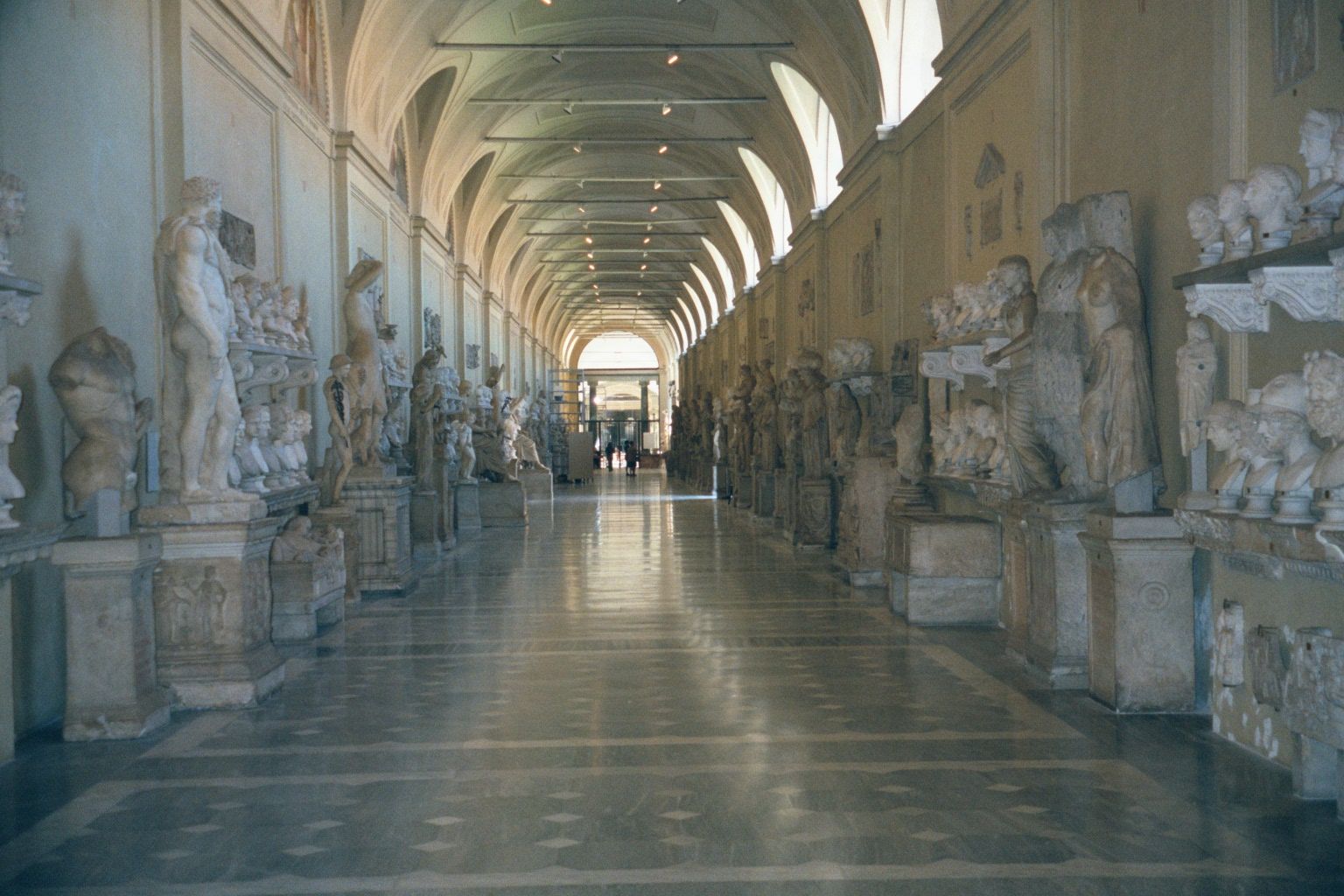 Museums transmit the classical heritage: here, the Chiarimonti Museum, in the Vatican. It was assembled by Canova for Giorgio Chiarimonti, P