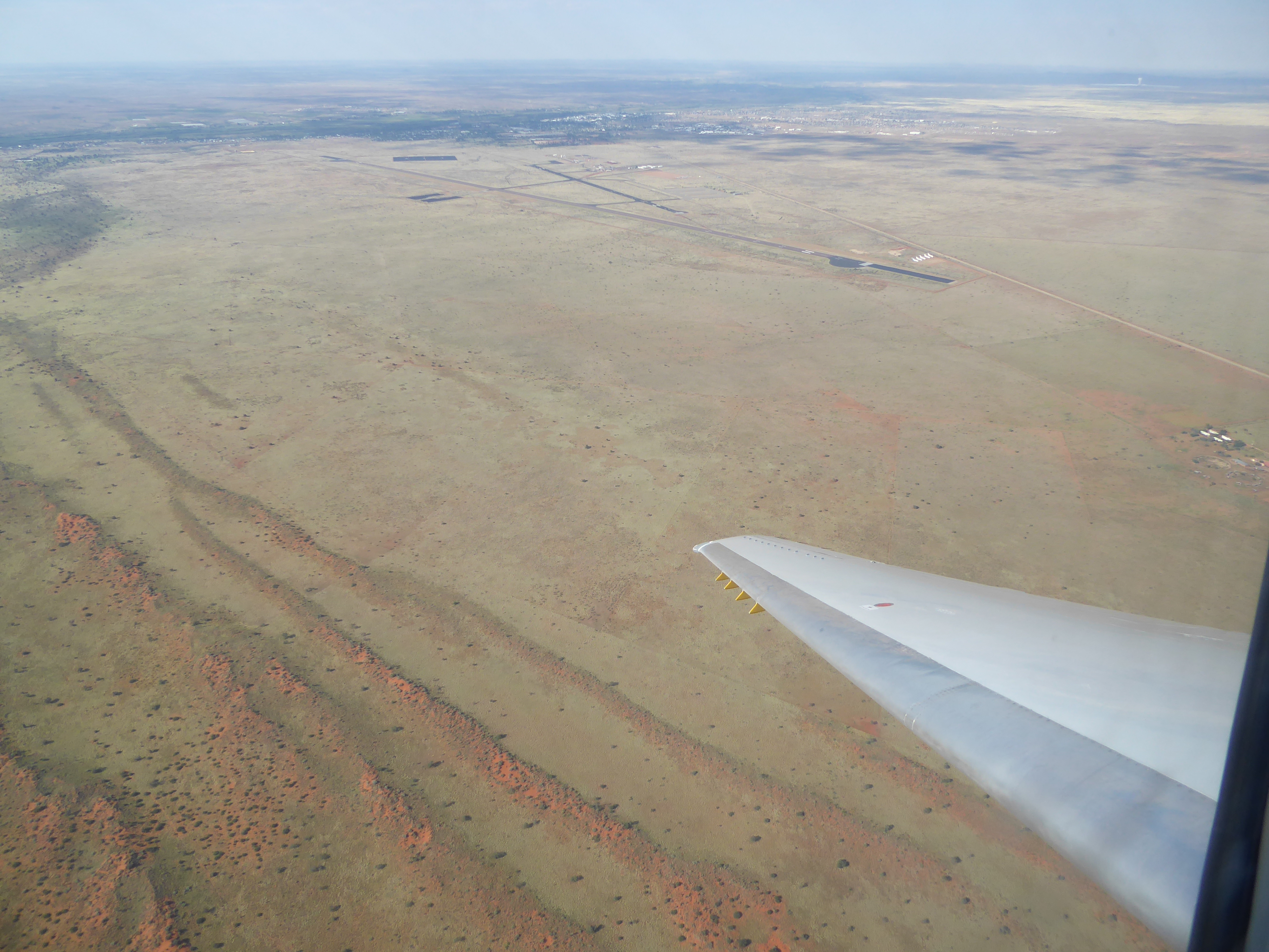 You can see why. Without the river, settlers here would have starved.

Sidenote: the runway is the longest in Africa and longer than any in
