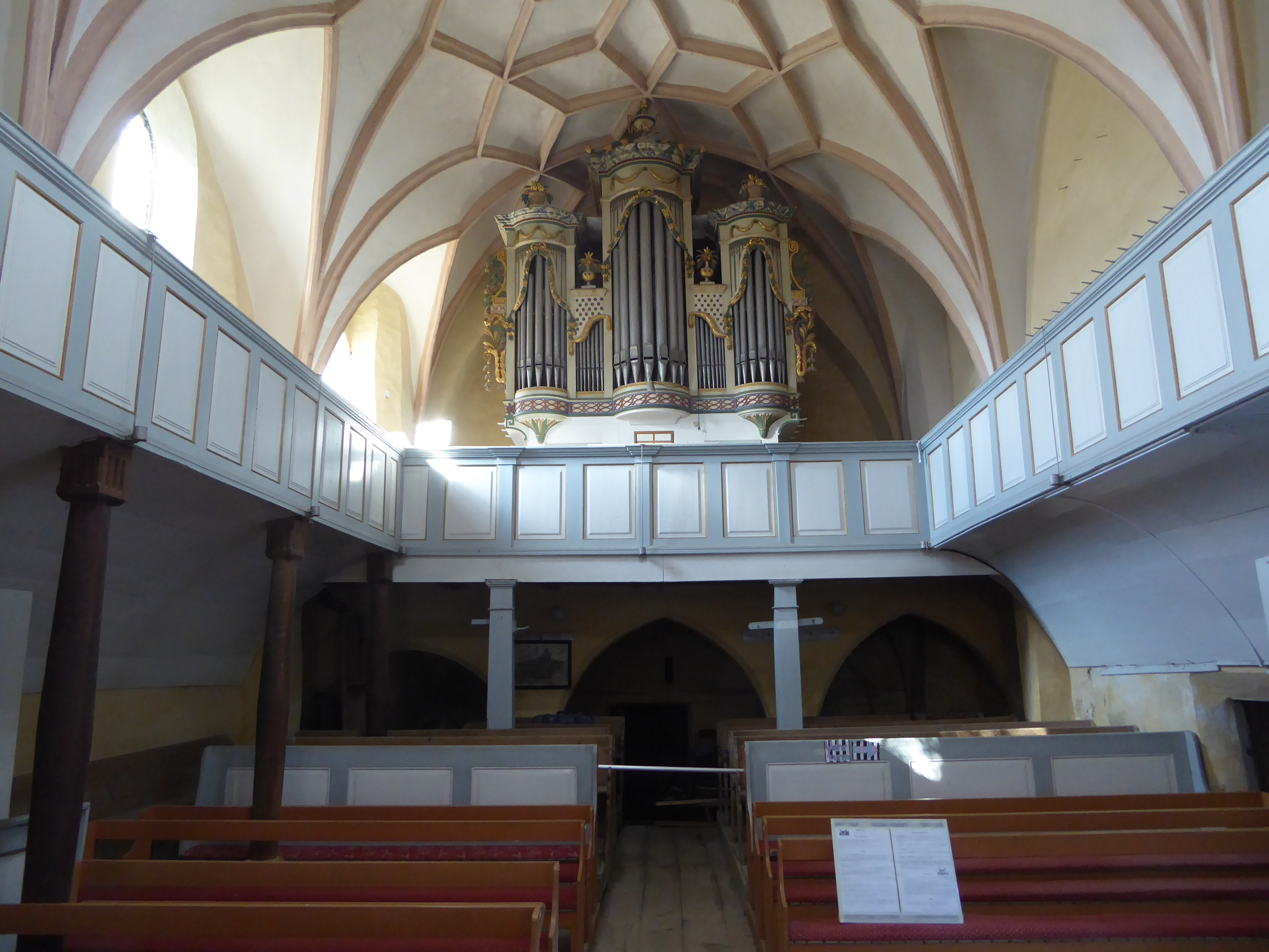 The organ is from 1708.