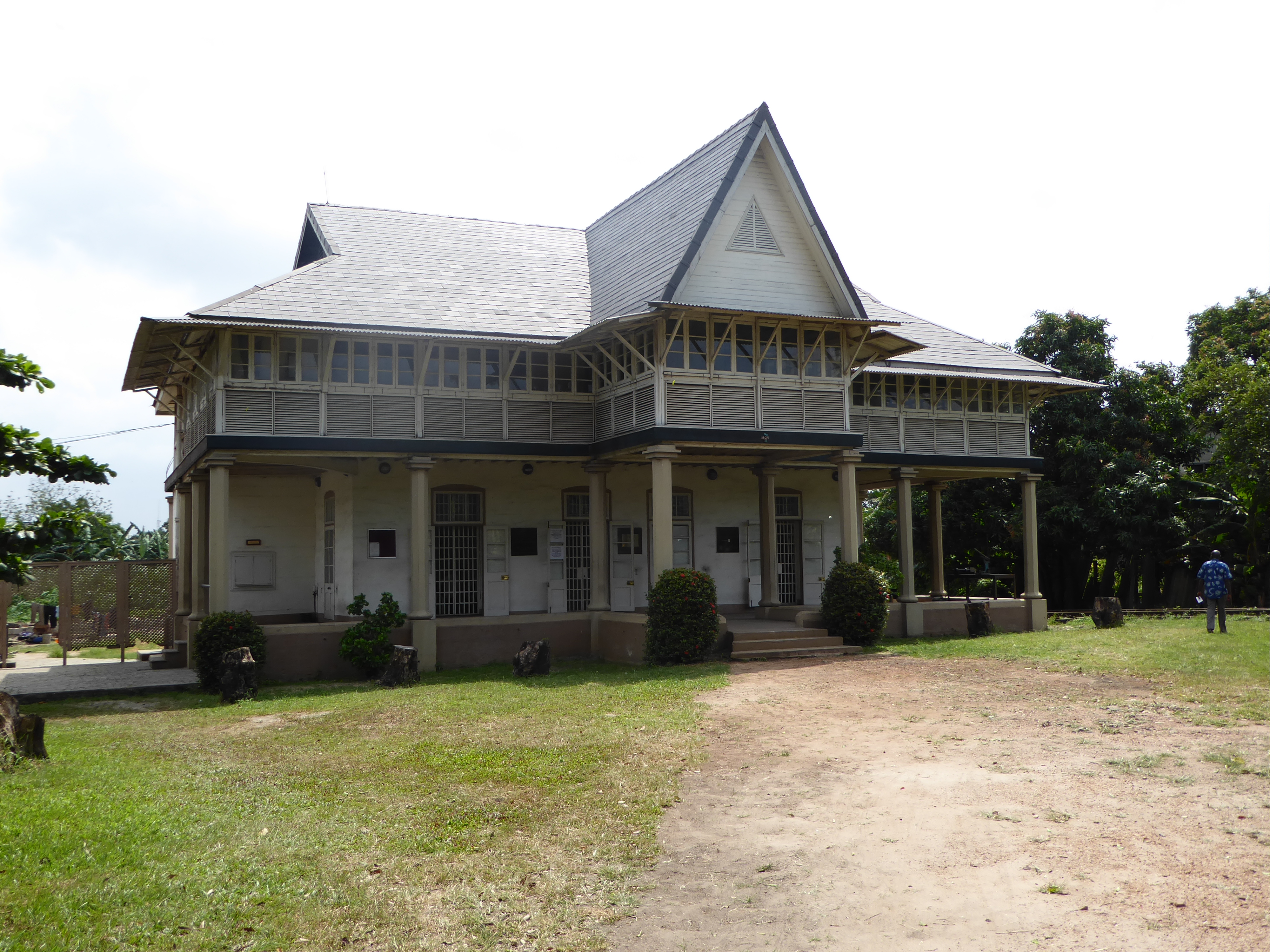 Another restored building but in the very different British colonial tradition, this is the Jaekel House, named for the long-serving chief s