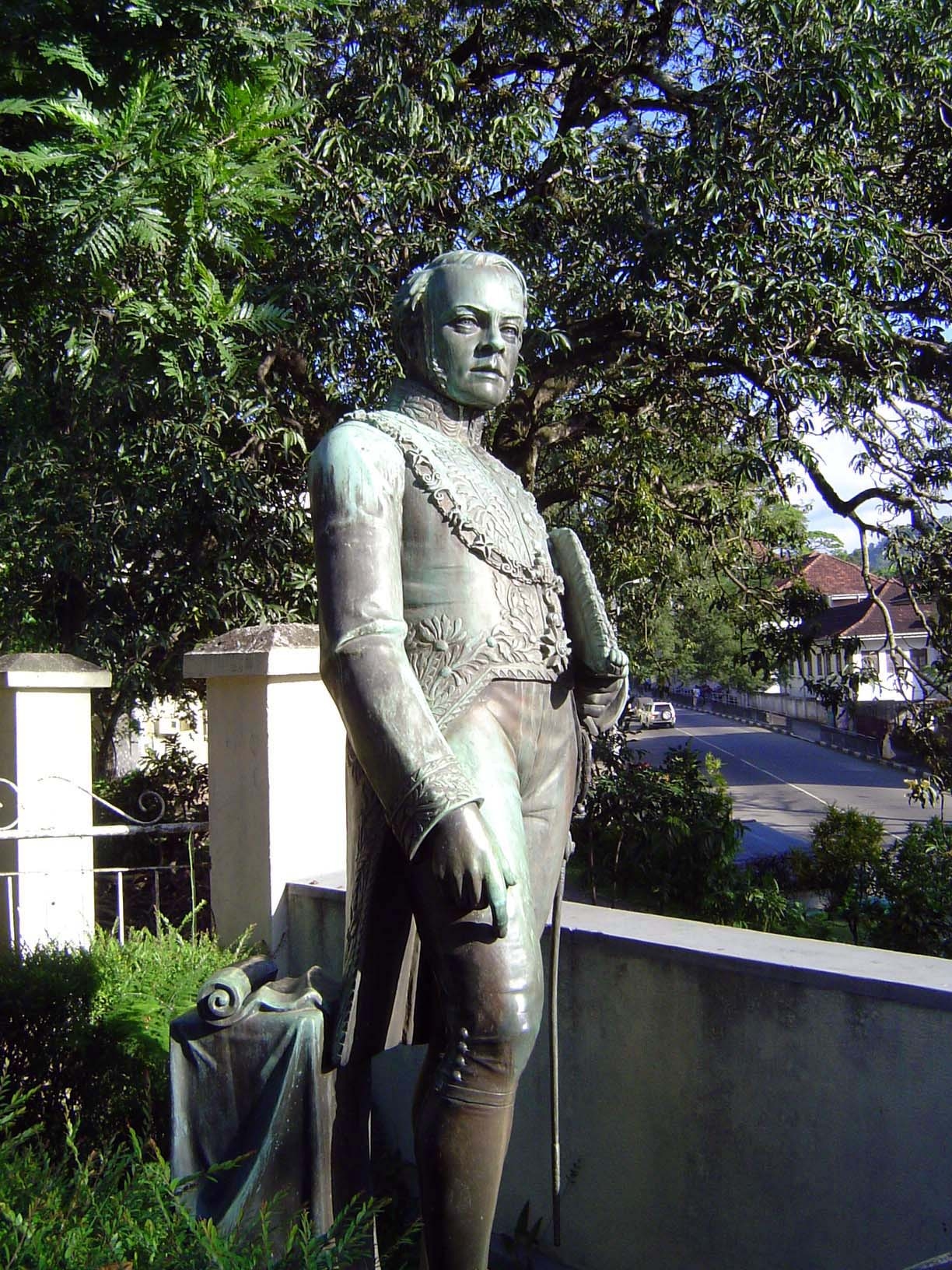 Also on the esplanade was a statue of Governor Henry George Ward 1797-1860, governor of Ceylon from 1855 to 1860; it's been relocated to the
