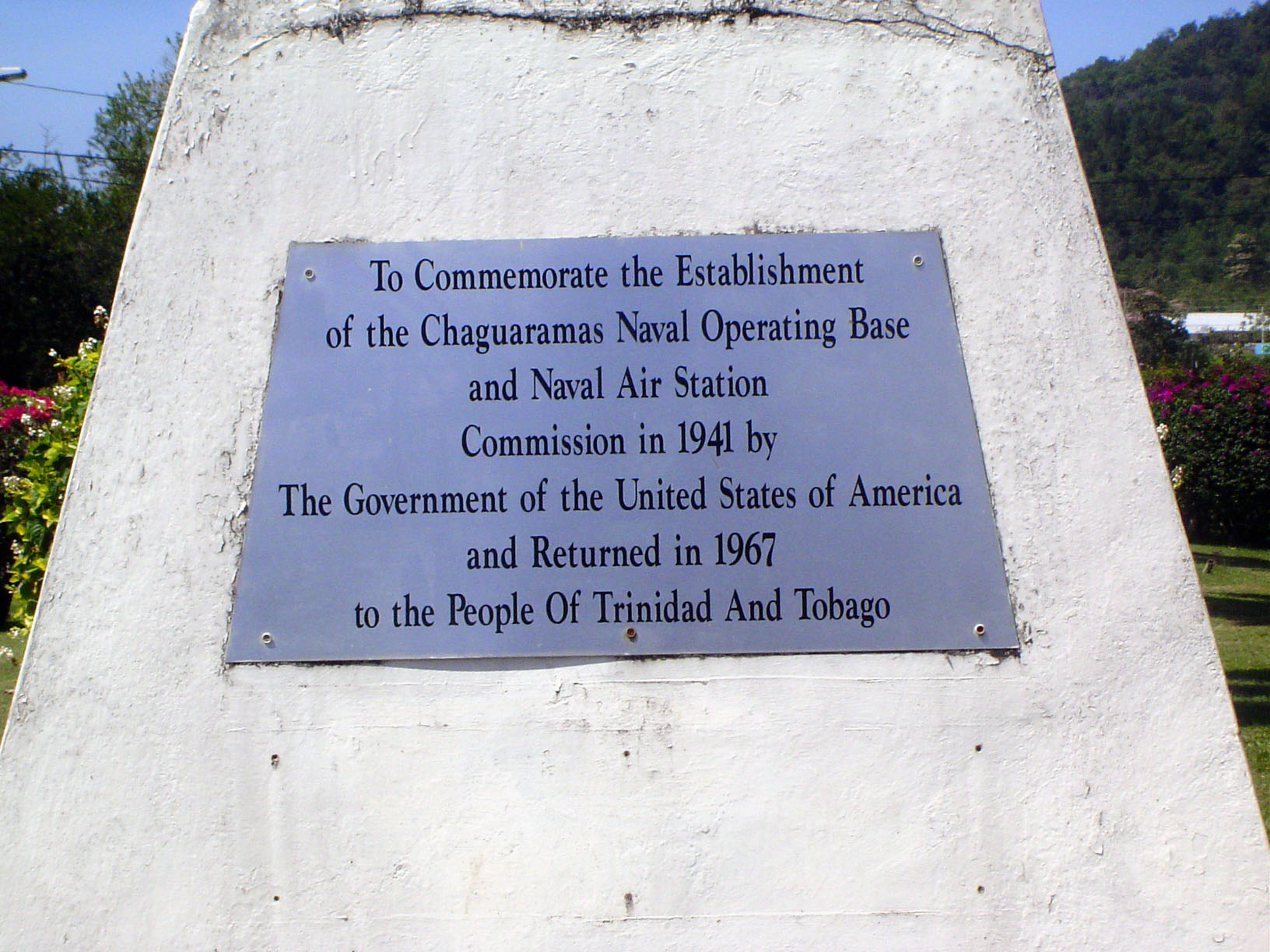 The base originated as a Lend-Lease undertaking.