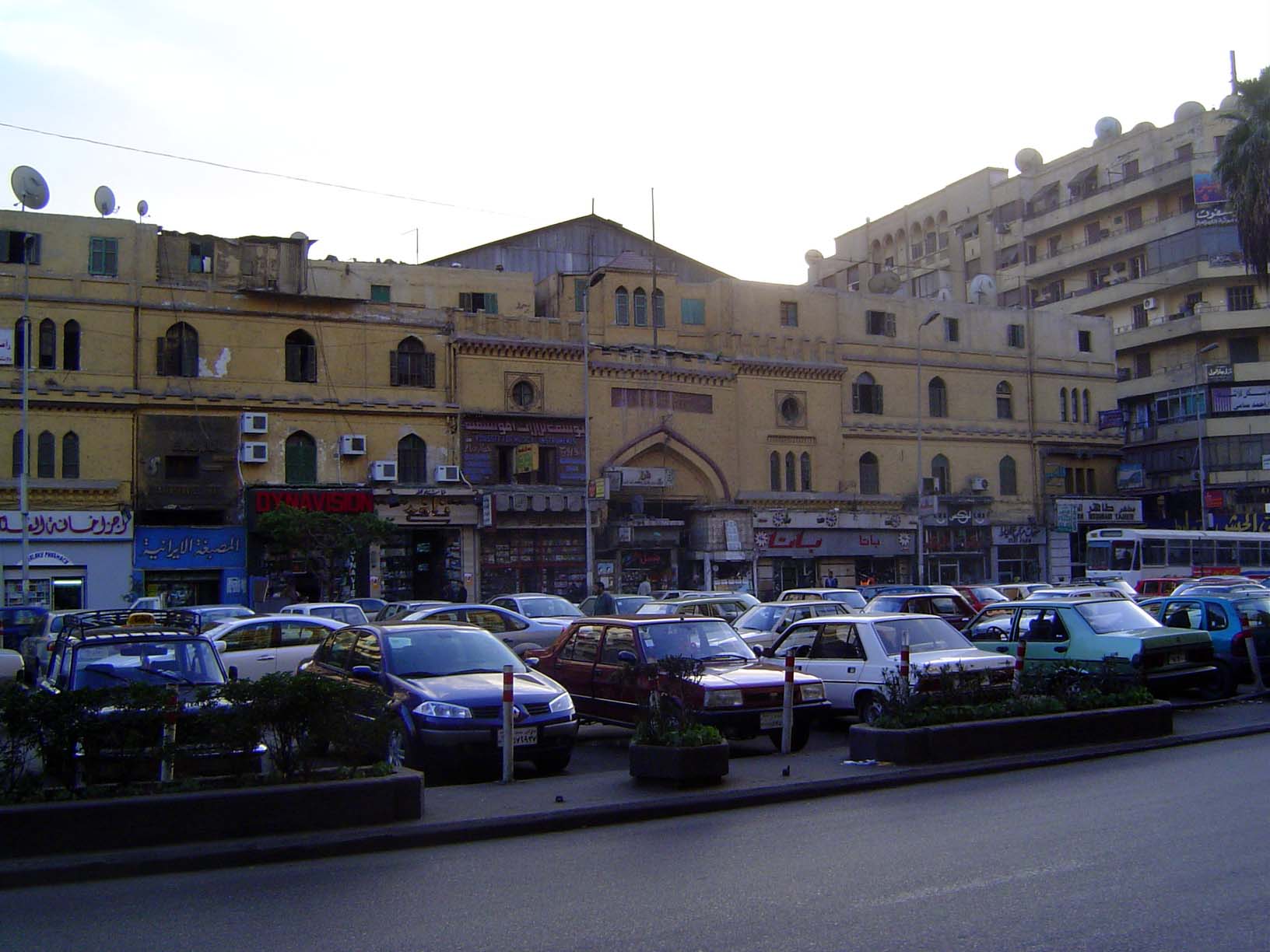 Not much to look at now, but this is the Bab el-Louk Market, a project of the Societe Des Halles Centrales d'Egypte. It opened in 1911, with