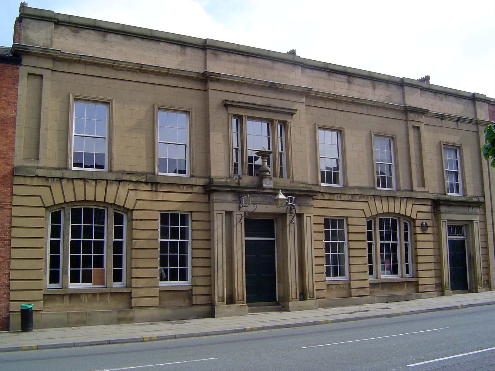 Both these railways were latecomers compared to the Liverpool and Manchester, which opened in 1830. Here's its main and original Manchester