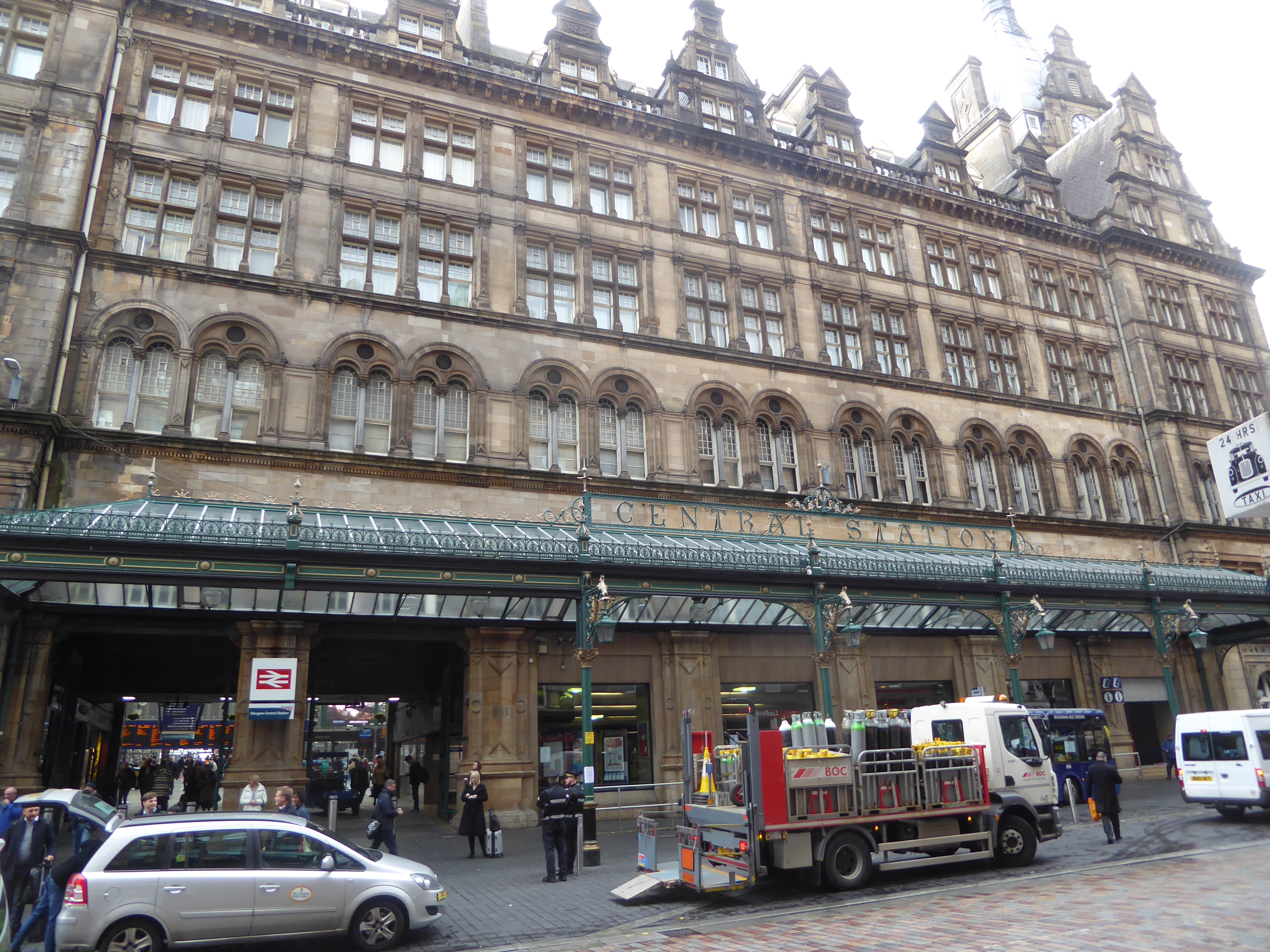 The station opened in 1908.